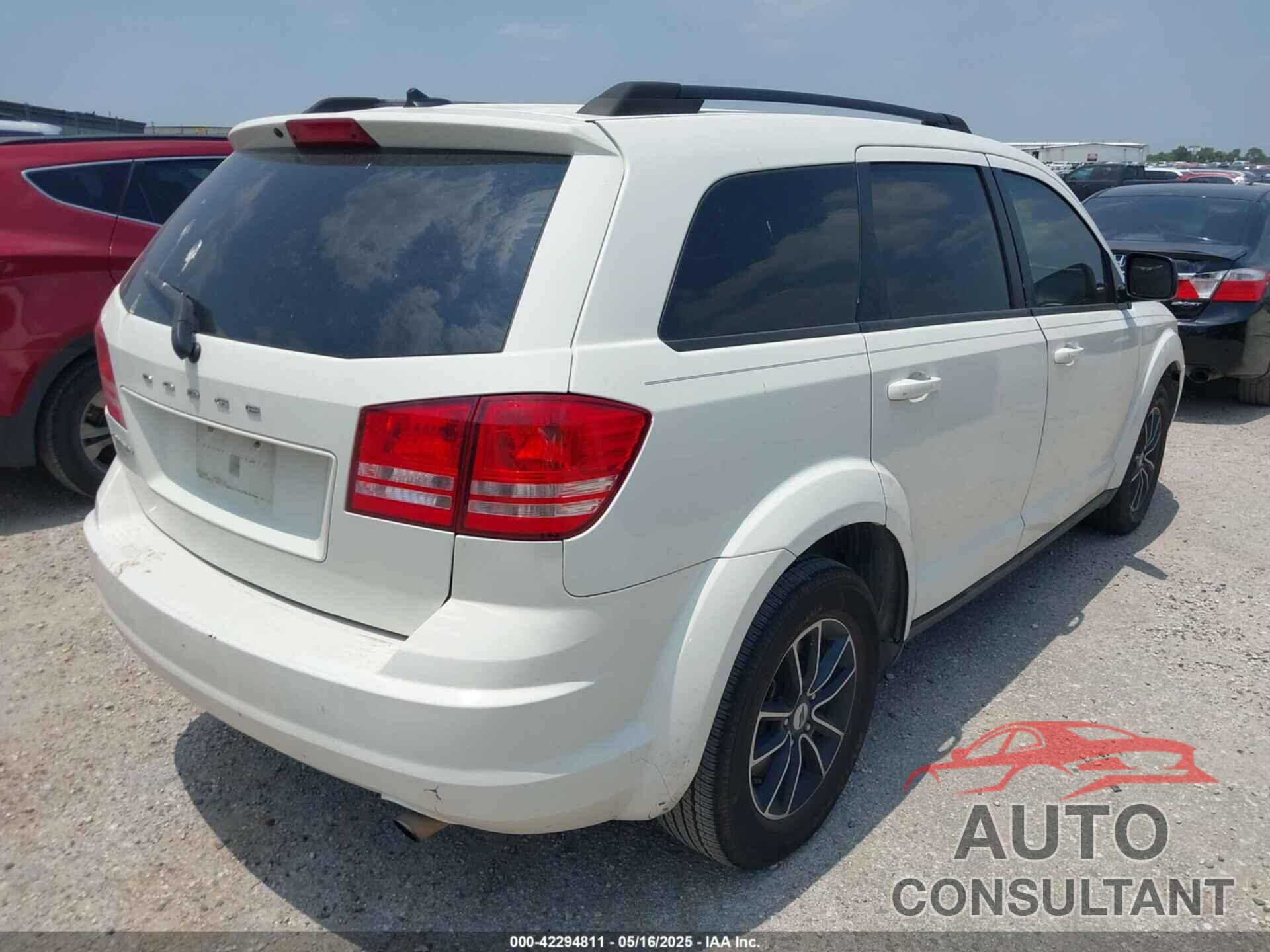 DODGE JOURNEY 2018 - 3C4PDCAB6JT386142