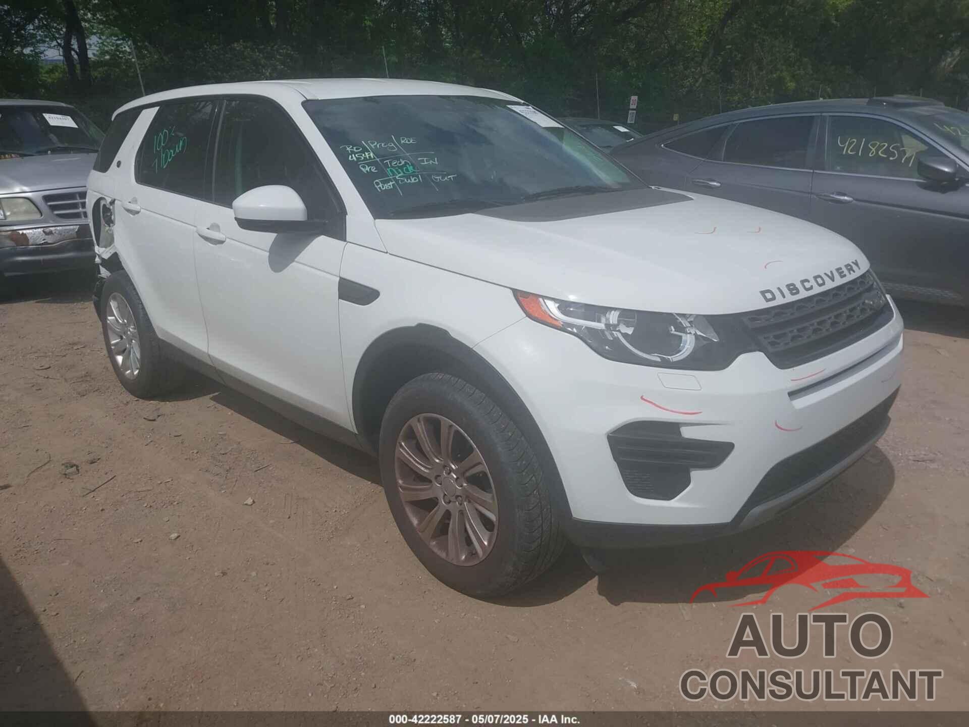 LAND ROVER DISCOVERY SPORT 2016 - SALCP2BG8GH619013