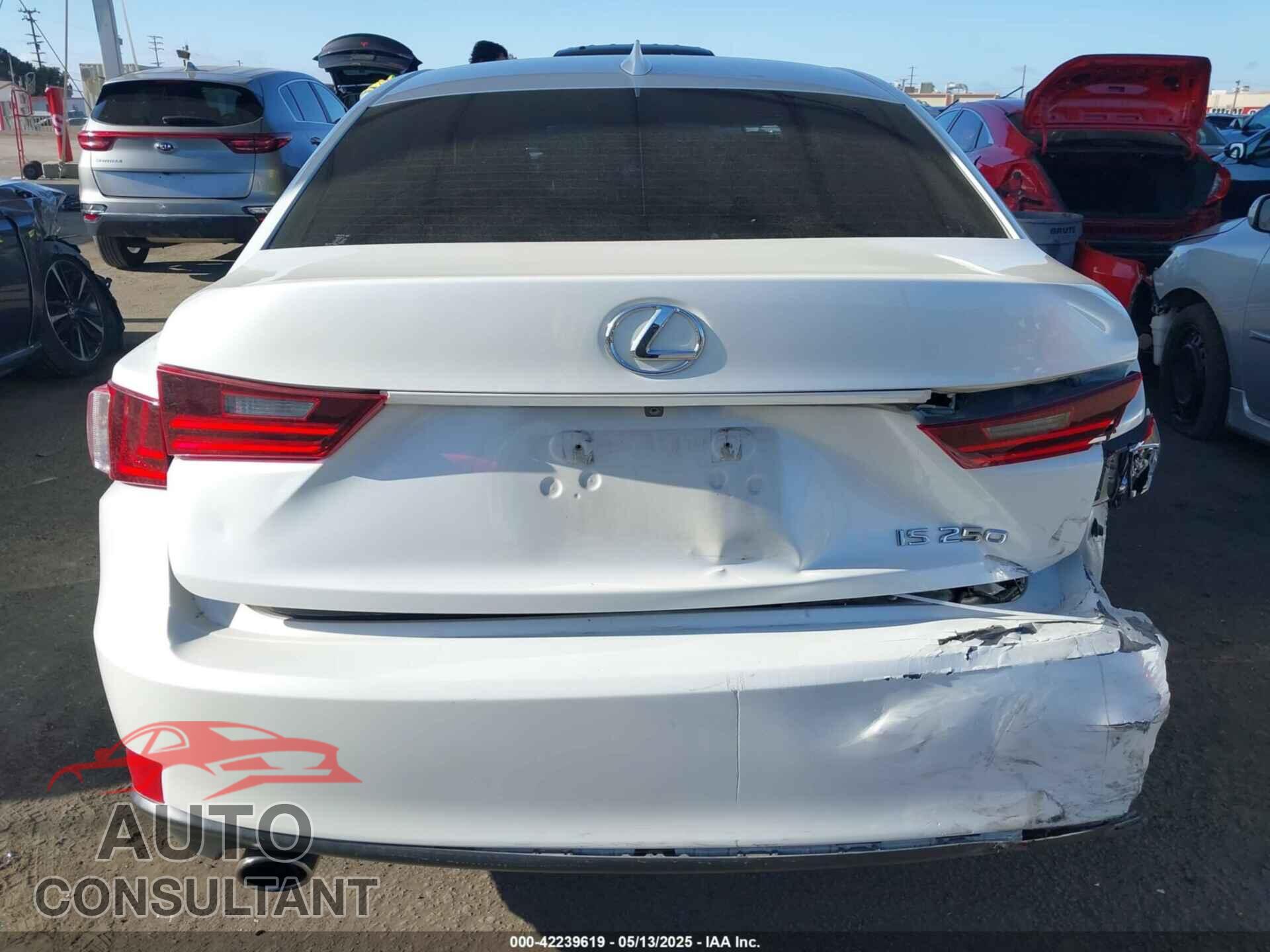 LEXUS IS 250 2014 - JTHBF1D24E5022147