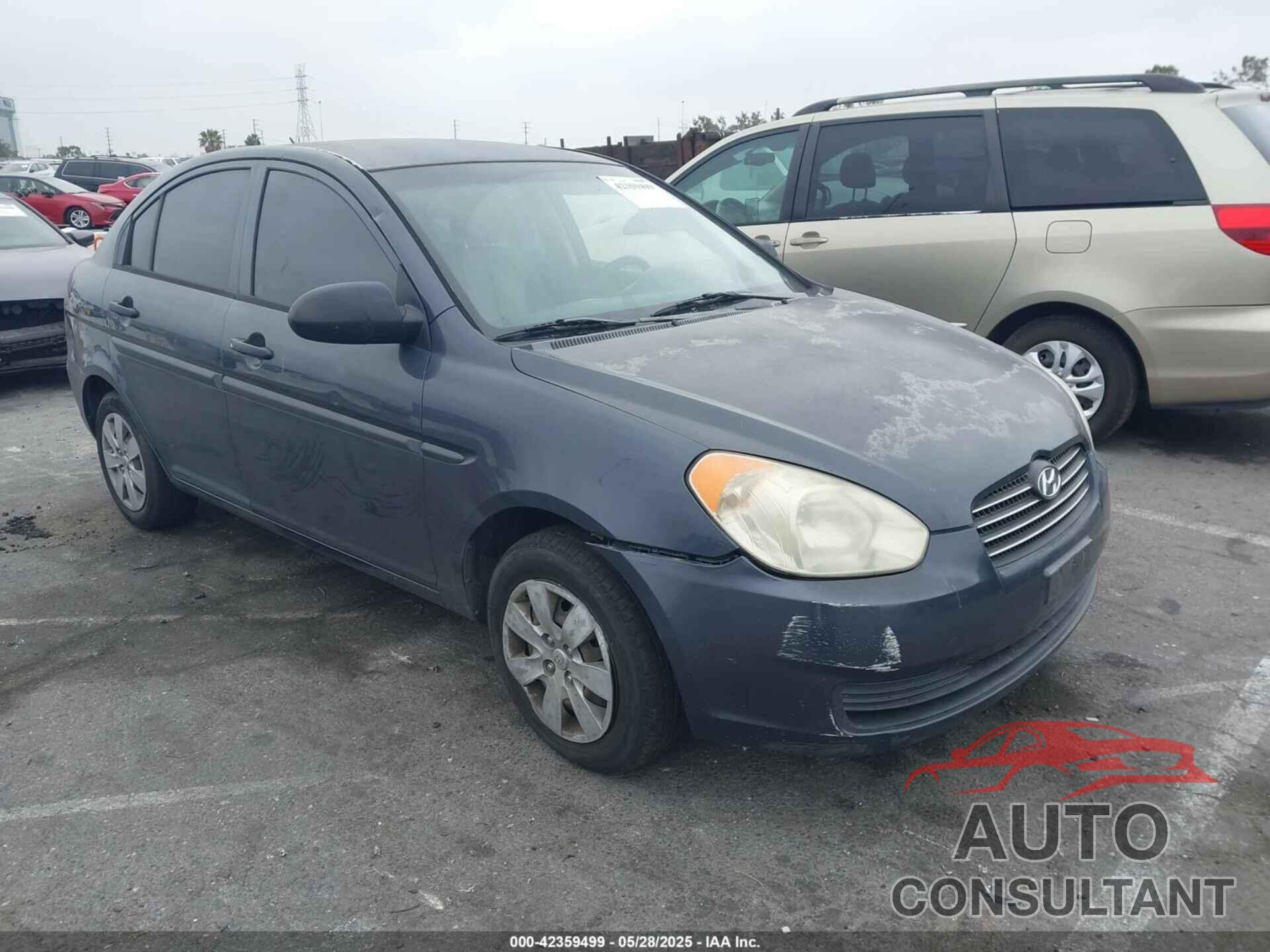 HYUNDAI ACCENT 2009 - KMHCM46C99U303998