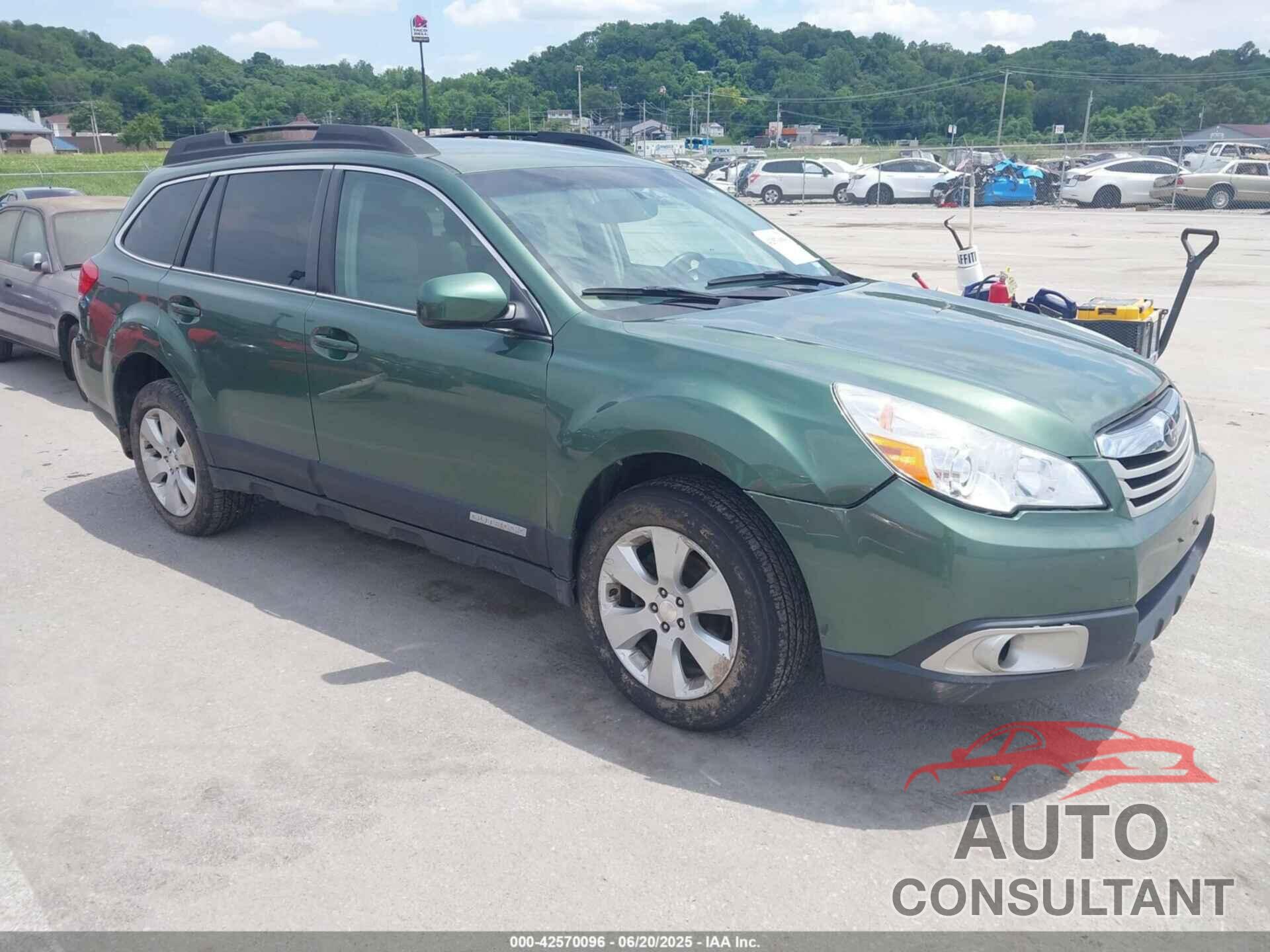 SUBARU OUTBACK 2011 - 4S4BRCCC2B3432382