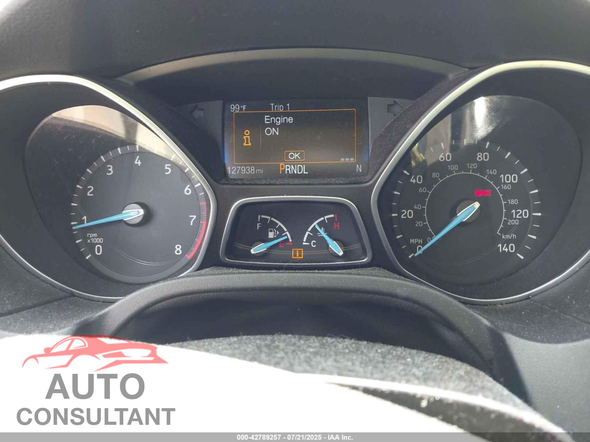 FORD FOCUS 2015 - 1FADP3F27FL202192