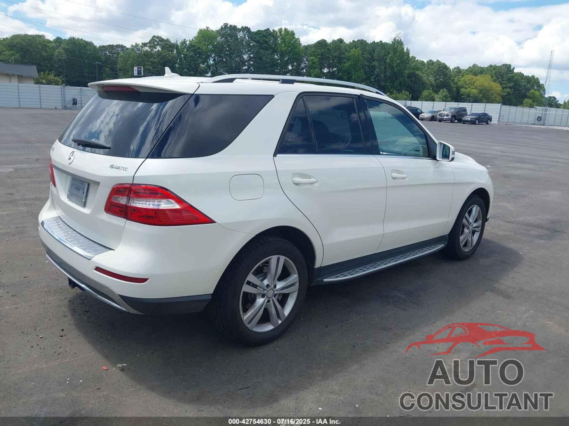MERCEDES-BENZ ML 350 2014 - 4JGDA5HB8EA271709