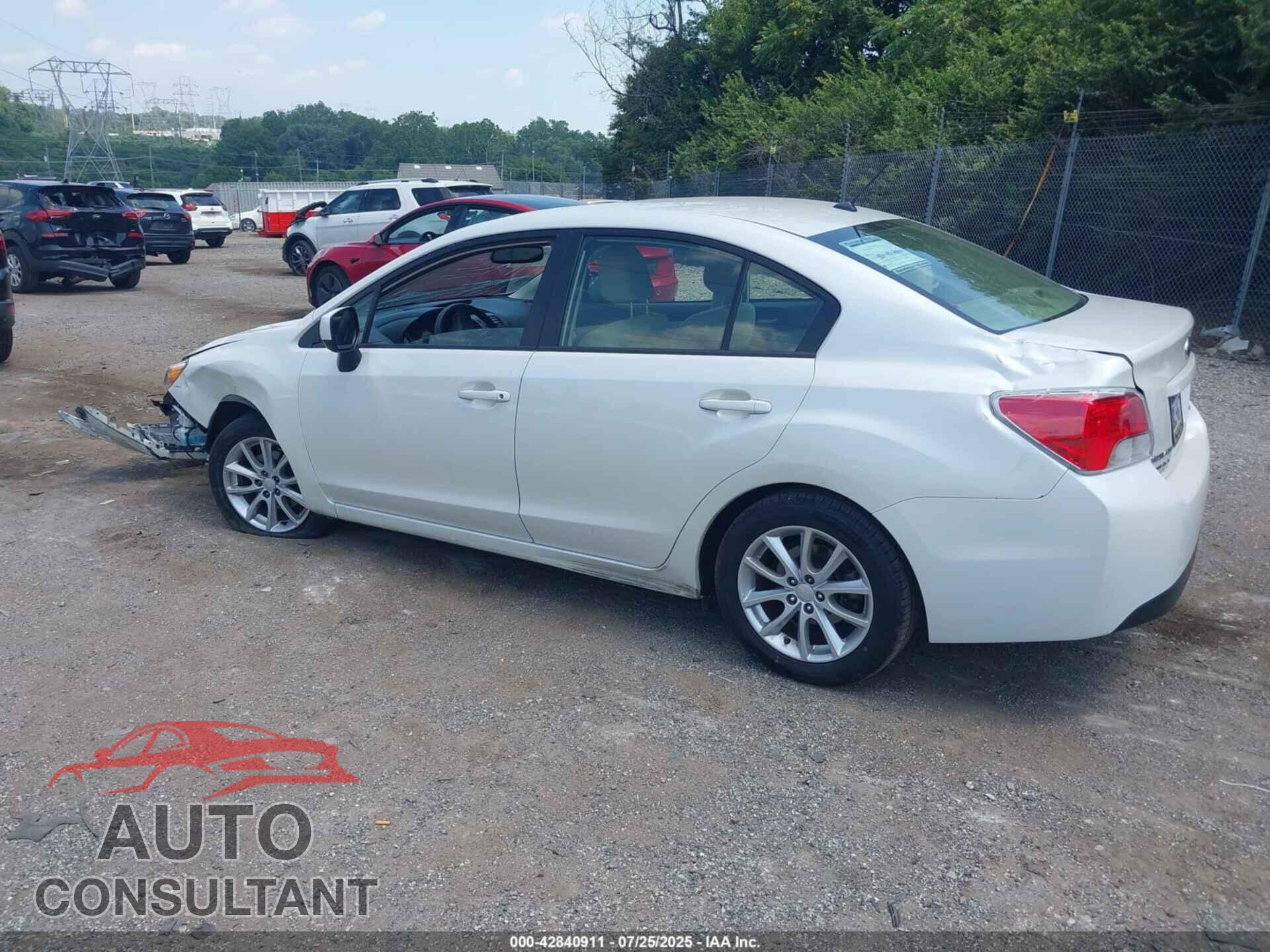 SUBARU IMPREZA 2013 - JF1GJAC67DH035598