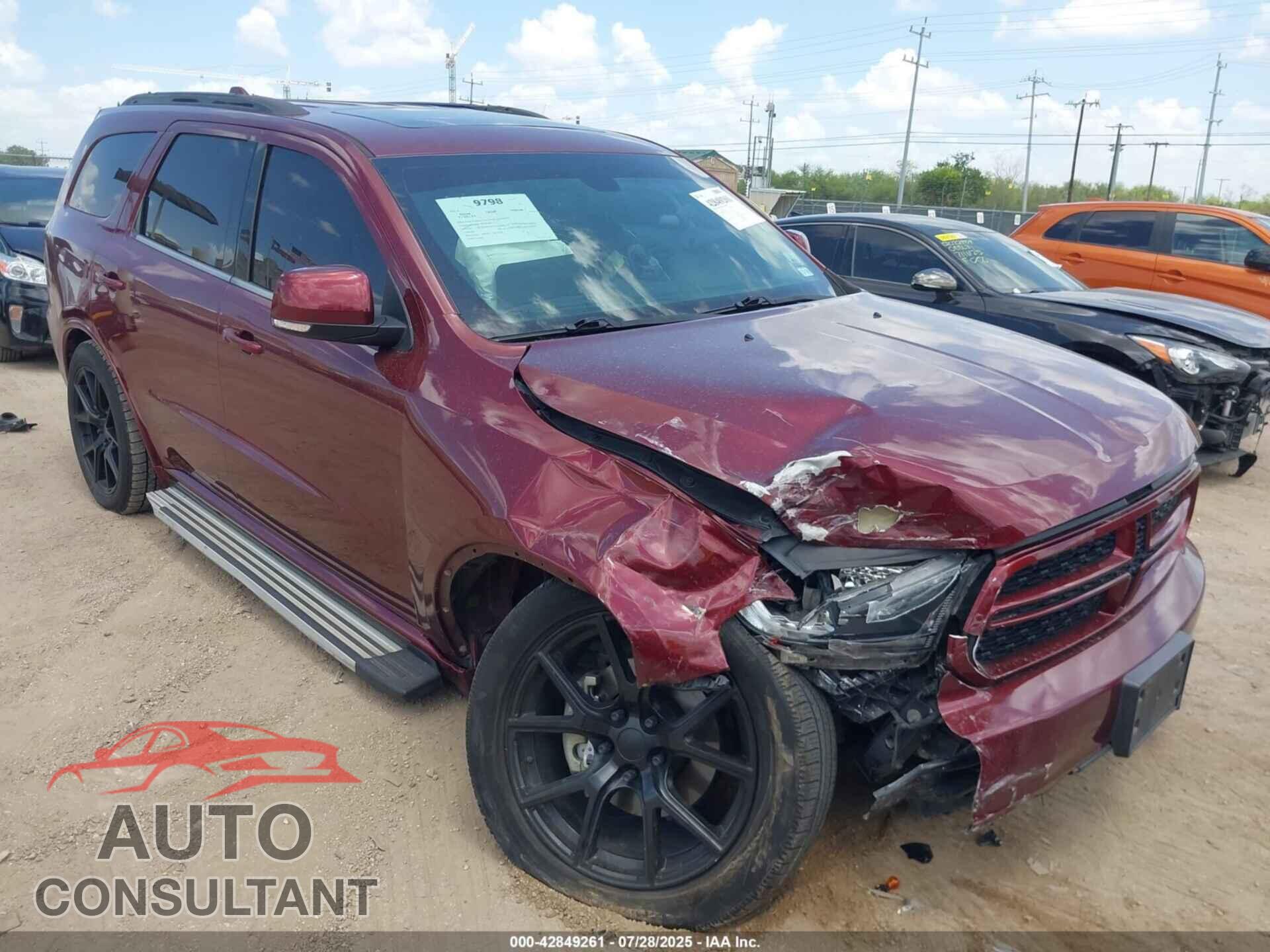 DODGE DURANGO 2018 - 1C4RDHDG3JC494274