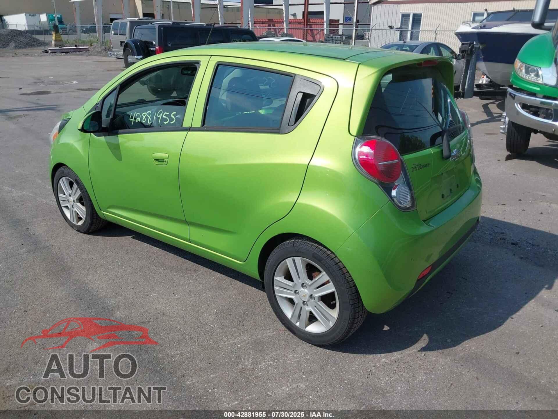 CHEVROLET SPARK 2014 - KL8CB6S91EC527520