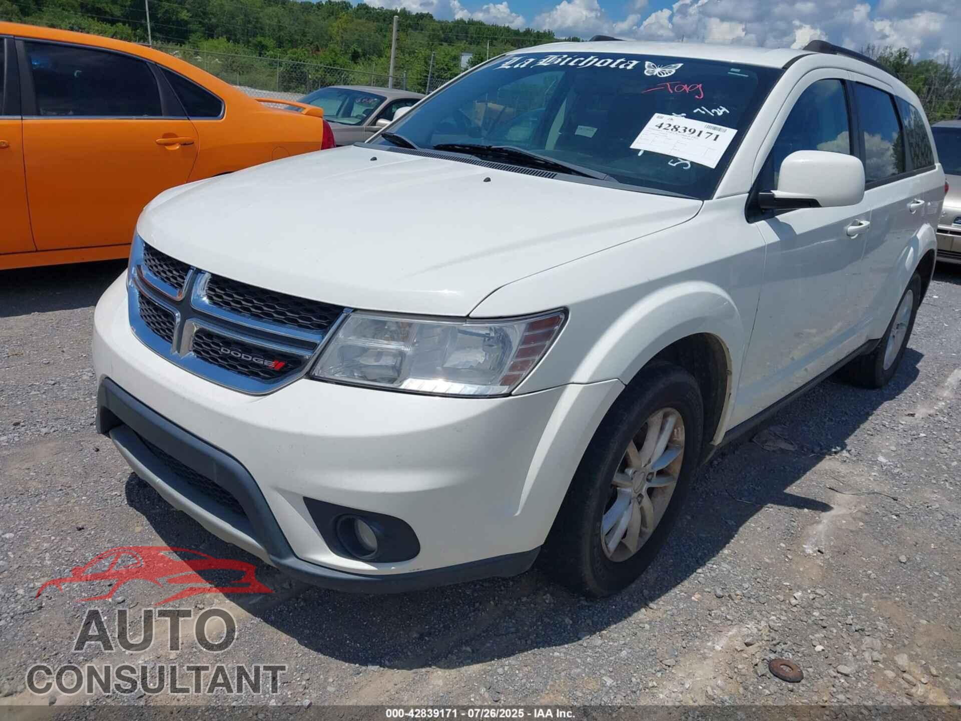 DODGE JOURNEY 2017 - 3C4PDCBG1HT509883
