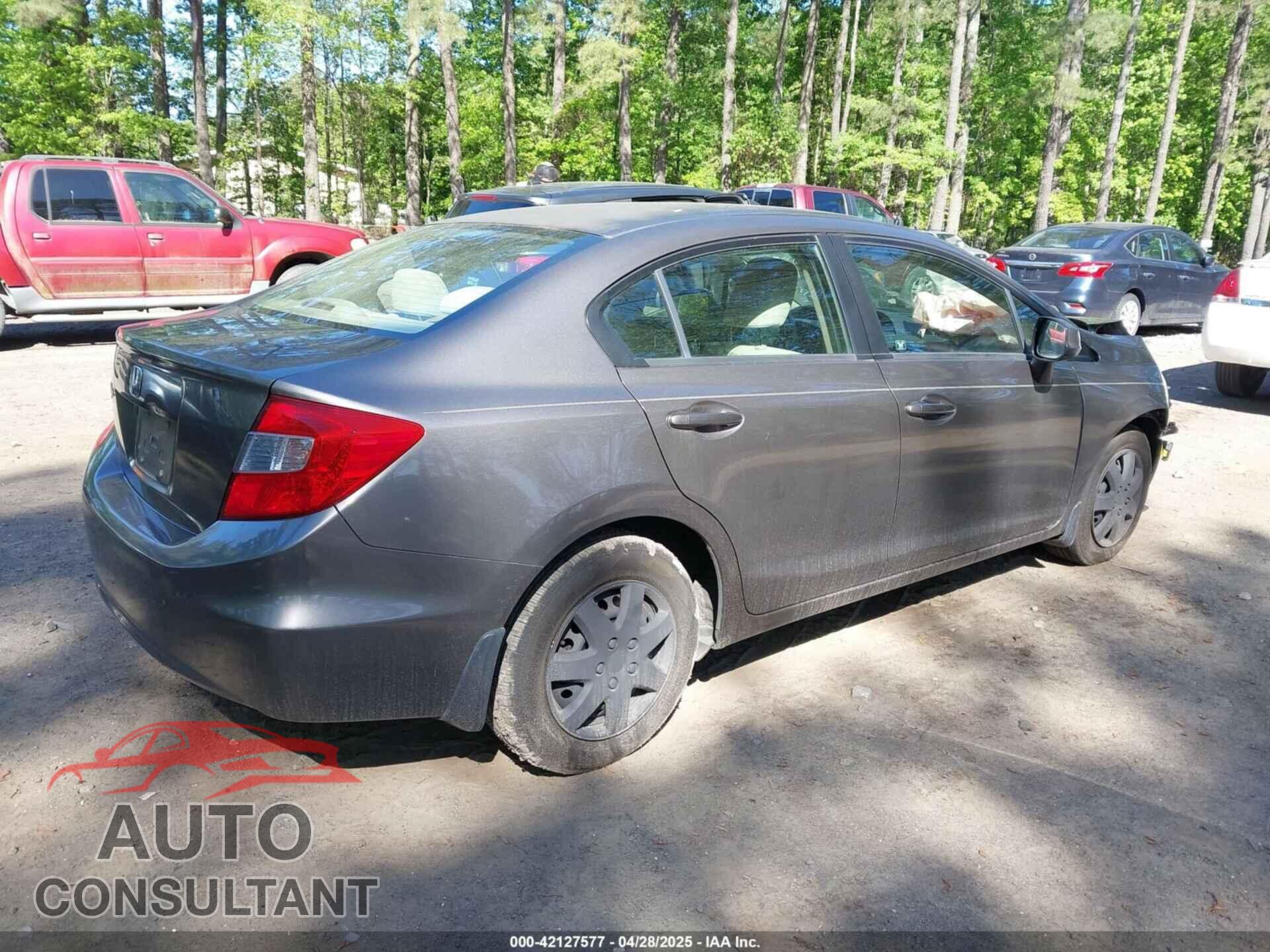 HONDA CIVIC 2012 - JHMFB2F57CS003326