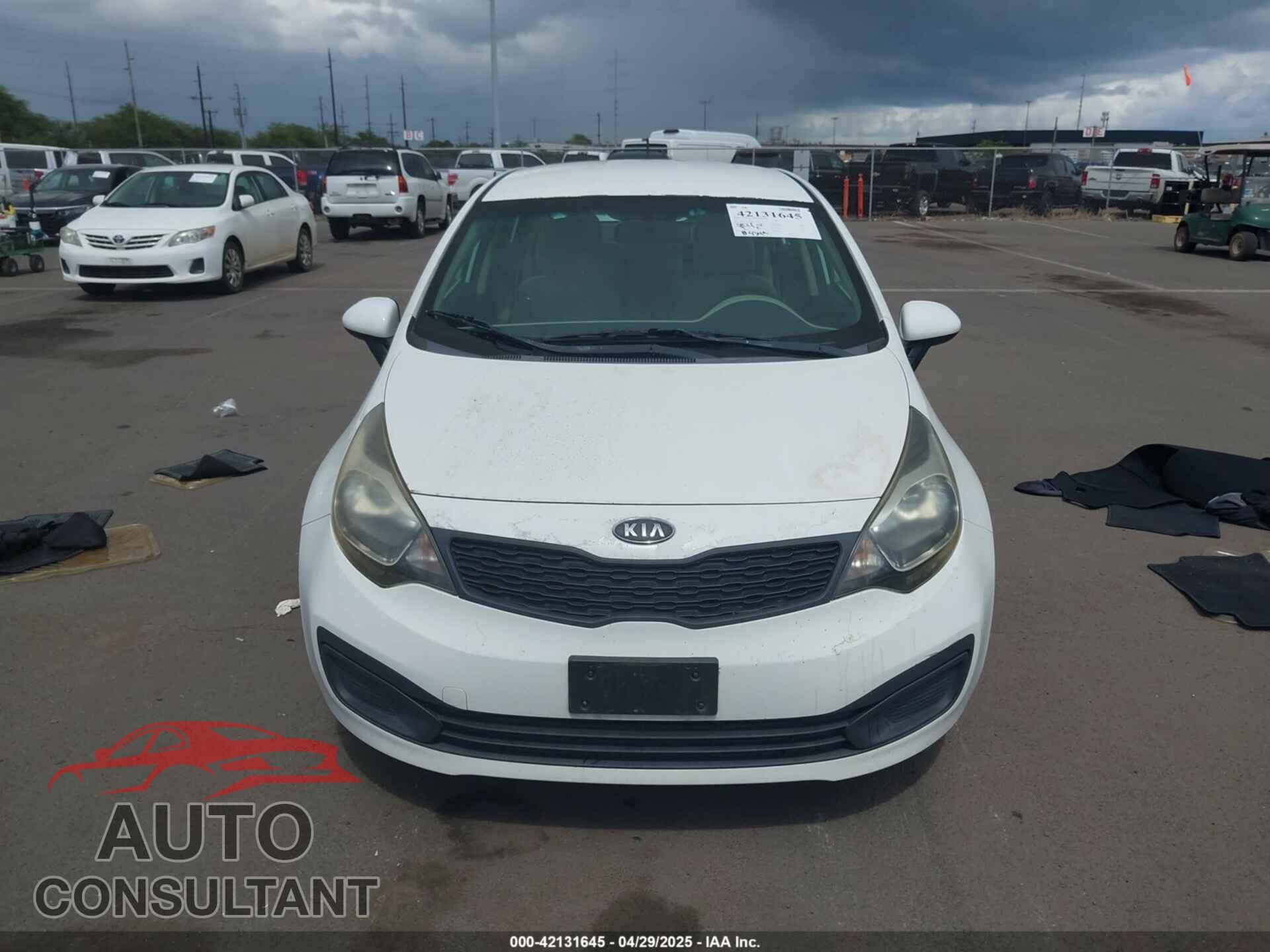 KIA RIO 2013 - KNADM4A31D6121433