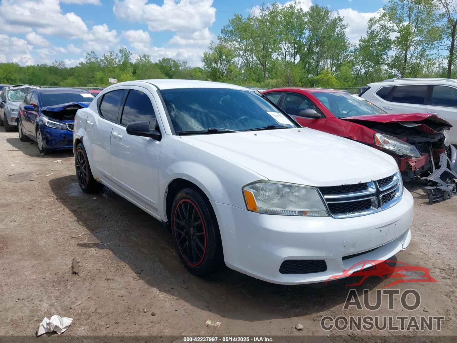 DODGE AVENGER 2011 - 1B3BD4FBXBN558720