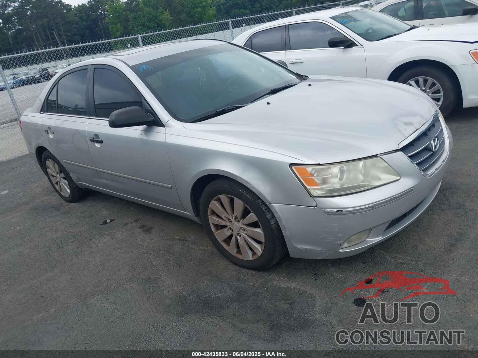 HYUNDAI SONATA 2009 - 5NPEU46C89H404148