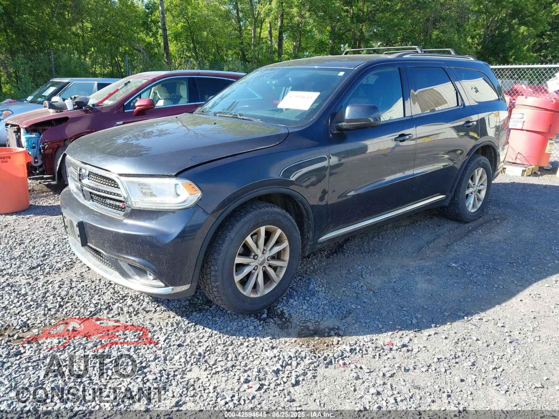DODGE DURANGO 2014 - 1C4RDJAG4EC345826