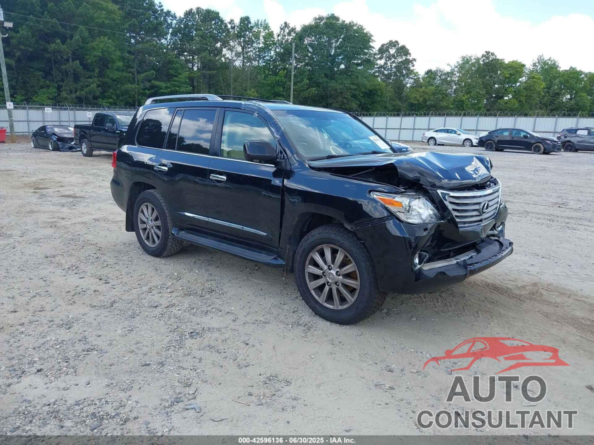 LEXUS LX 570 2011 - JTJHY7AX9B4063946