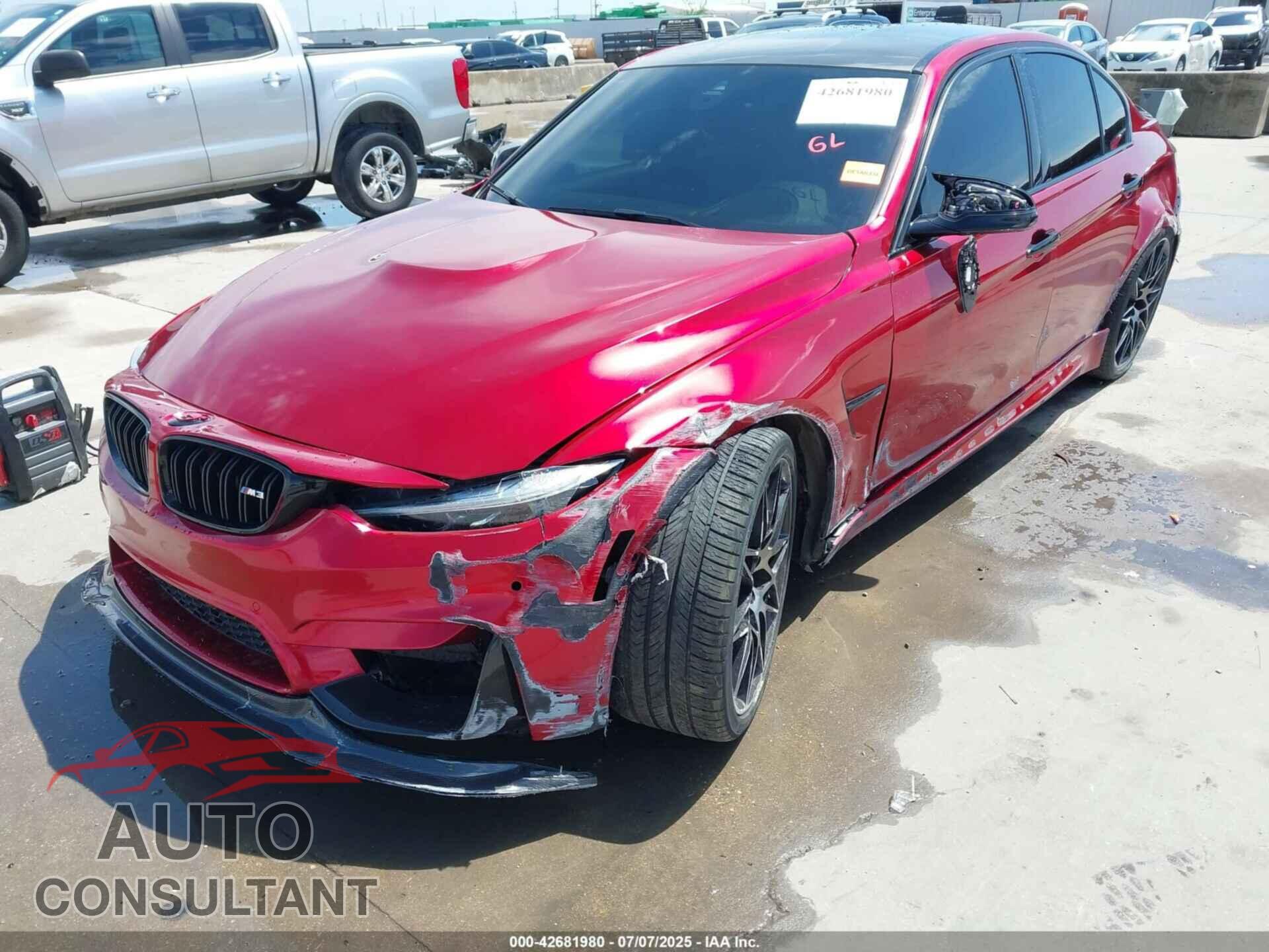 BMW M3 2018 - WBS8M9C58J5L71553