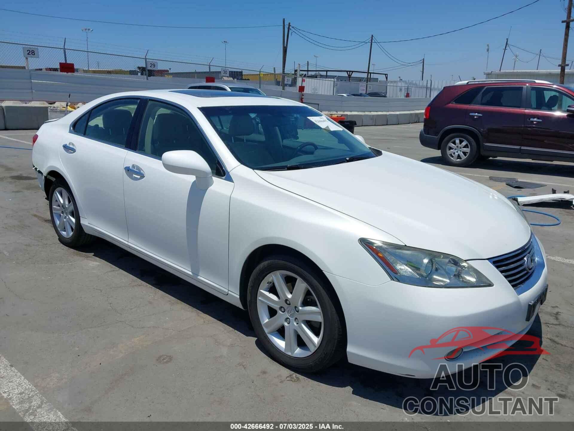 LEXUS ES 350 2009 - JTHBJ46G392325761