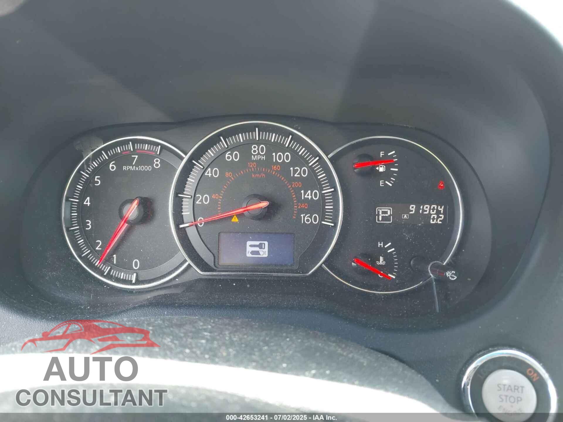 NISSAN MAXIMA 2014 - 1N4AA5AP9EC472011