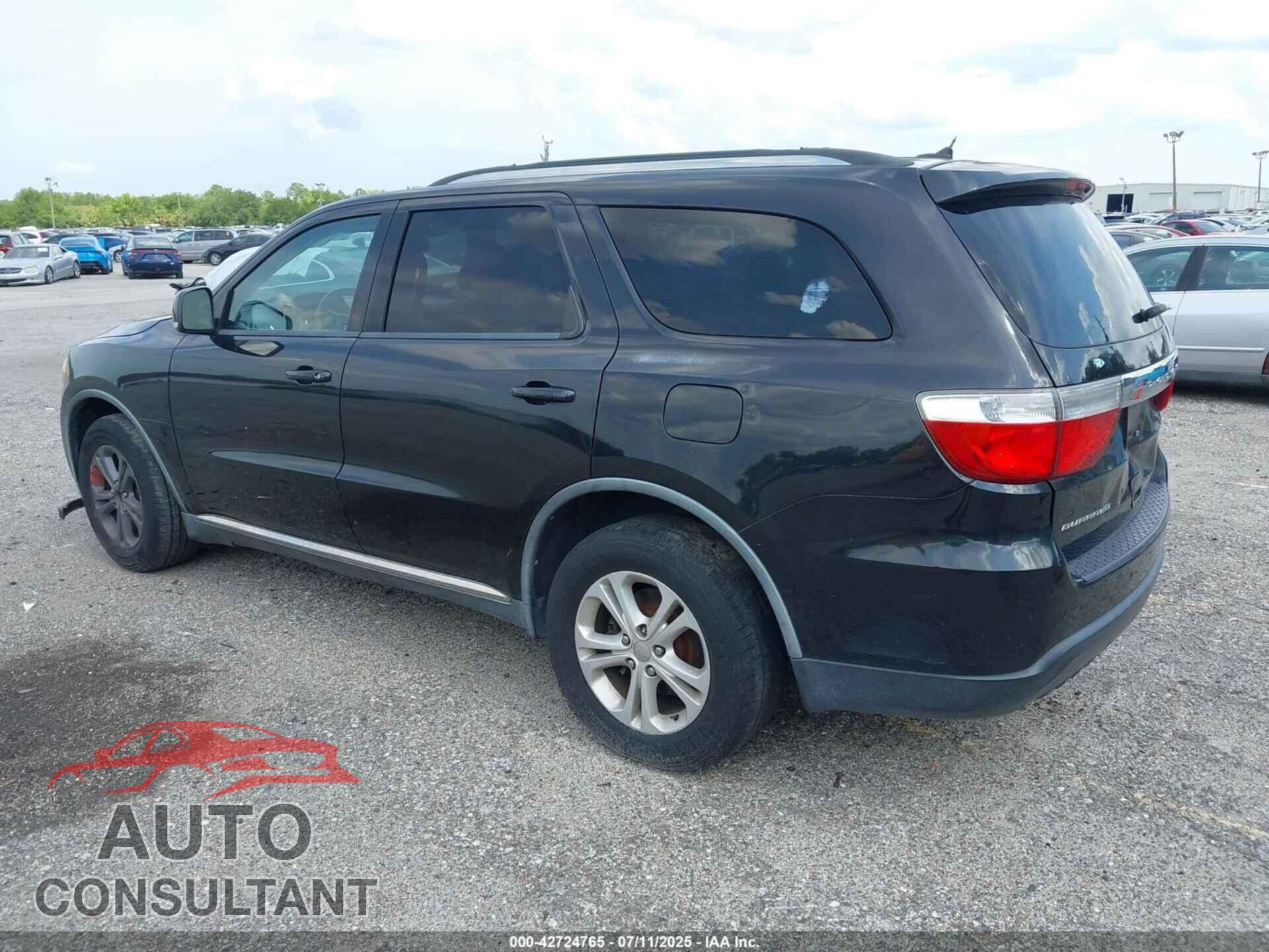 DODGE DURANGO 2012 - 1C4RDHDG4CC129881