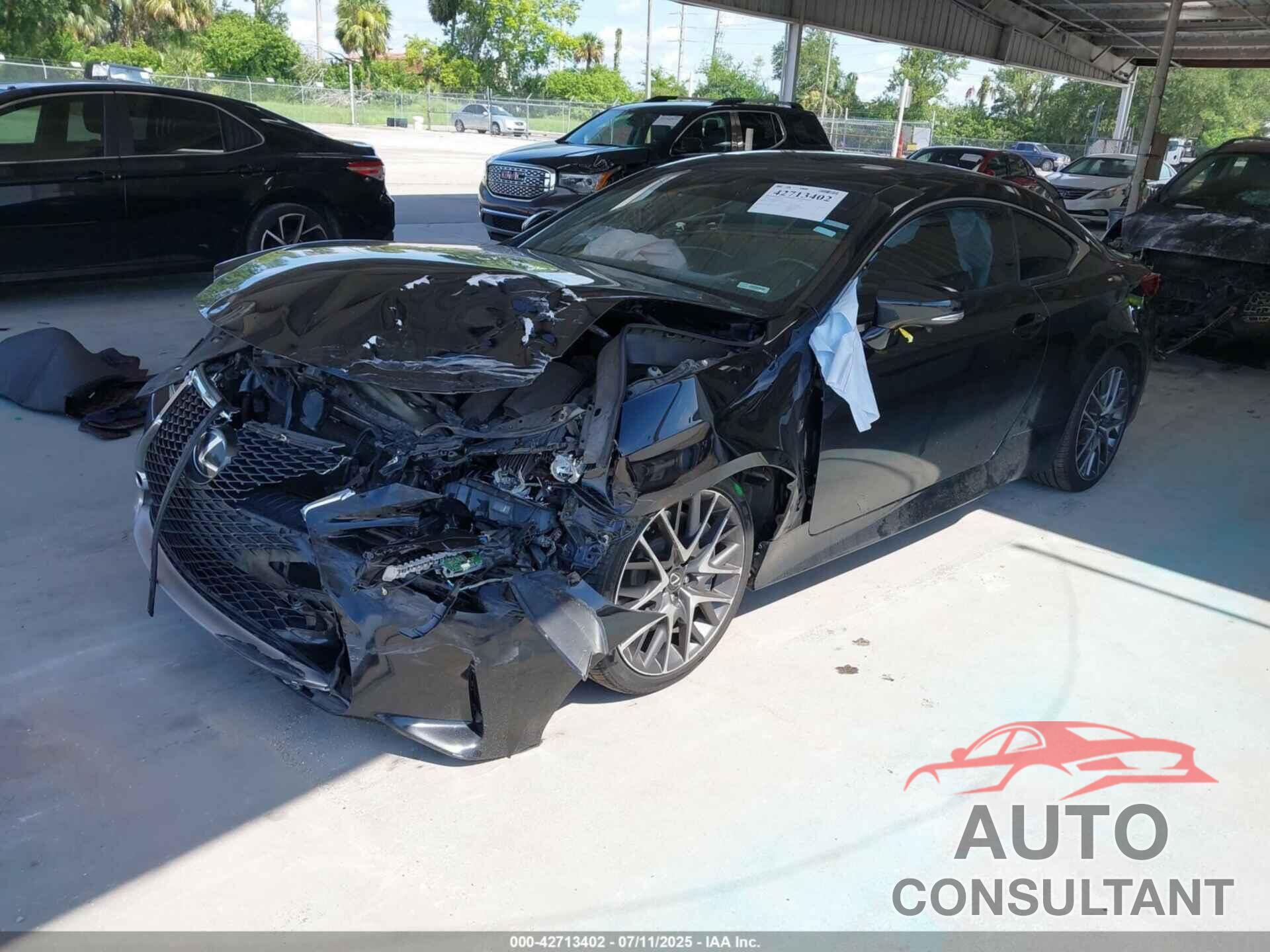 LEXUS RC 200T 2016 - JTHHA5BCXG5000586