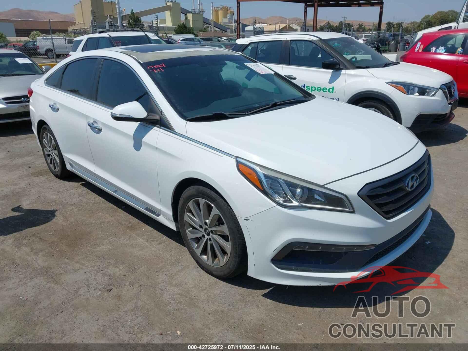 HYUNDAI SONATA 2016 - 5NPE34AFXGH308913