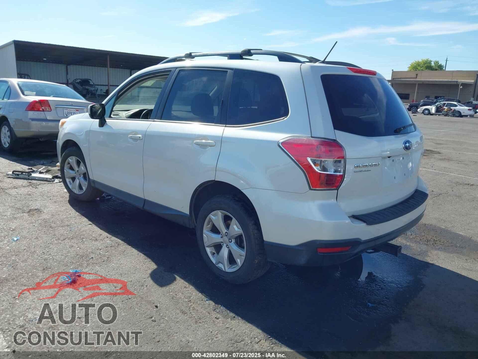 SUBARU FORESTER 2014 - JF2SJAEC0EH498953