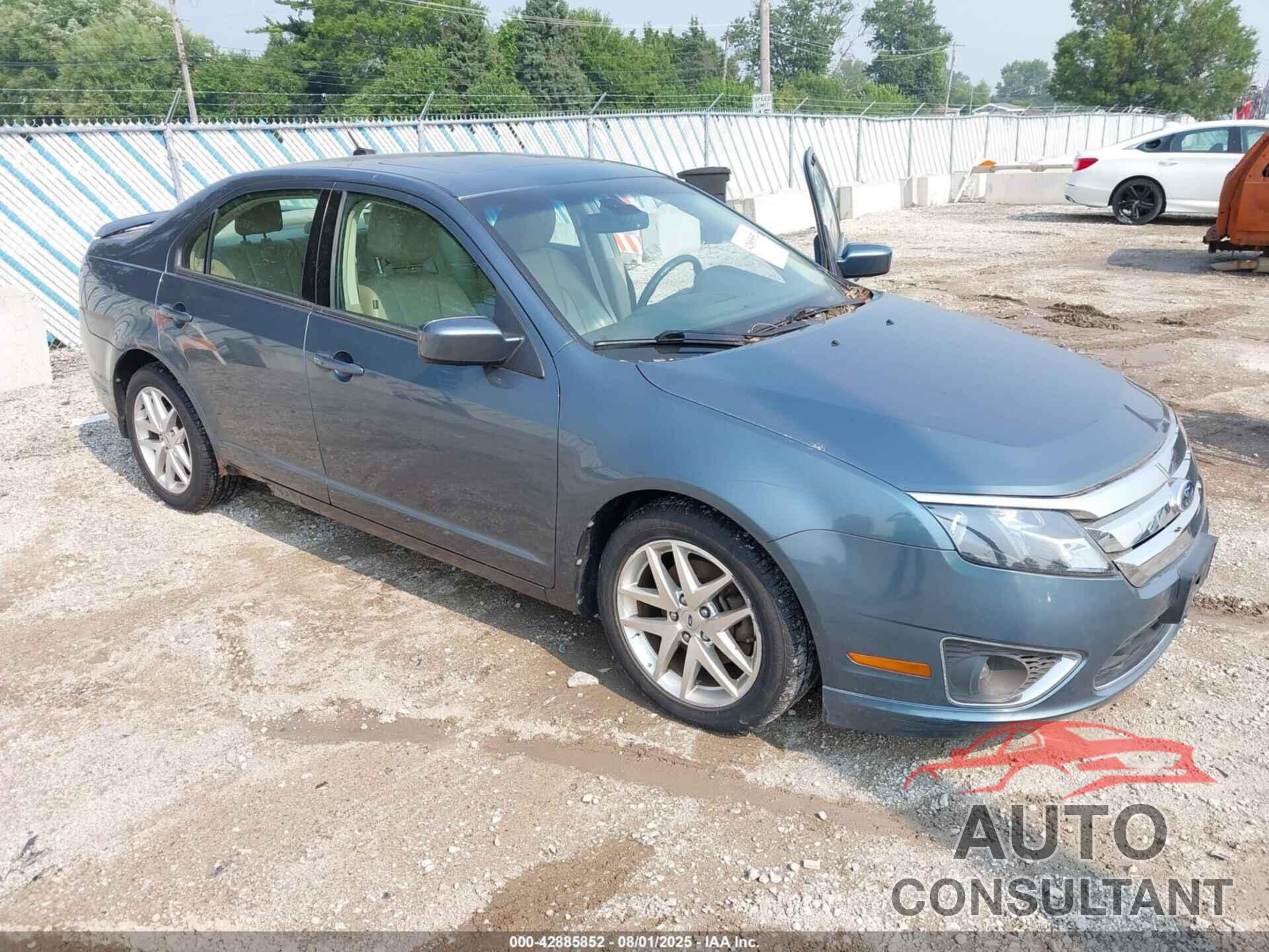 FORD FUSION 2012 - 3FAHP0JA9CR299522