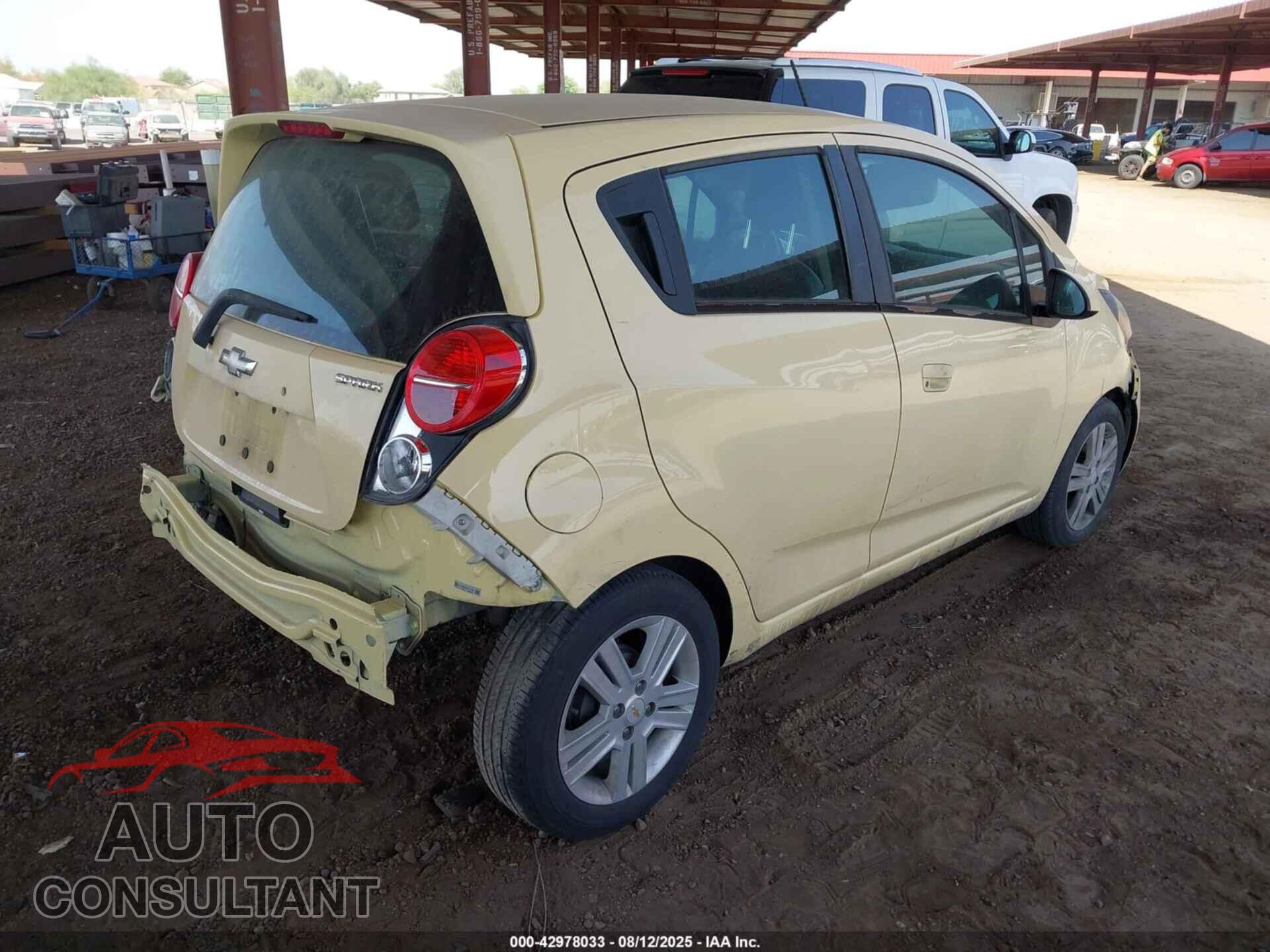 CHEVROLET SPARK 2013 - KL8CD6S99DC577106