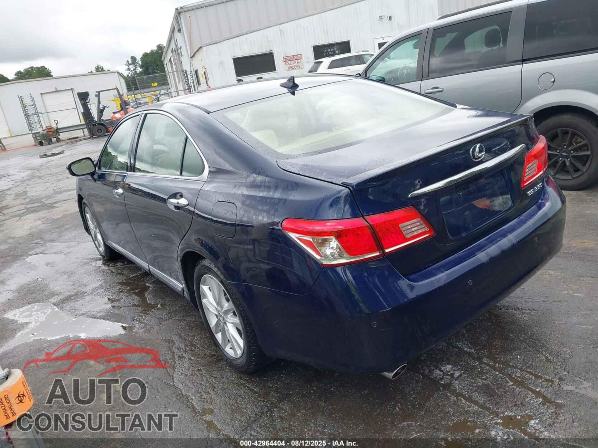 LEXUS ES 350 2012 - JTHBK1EG0C2500181