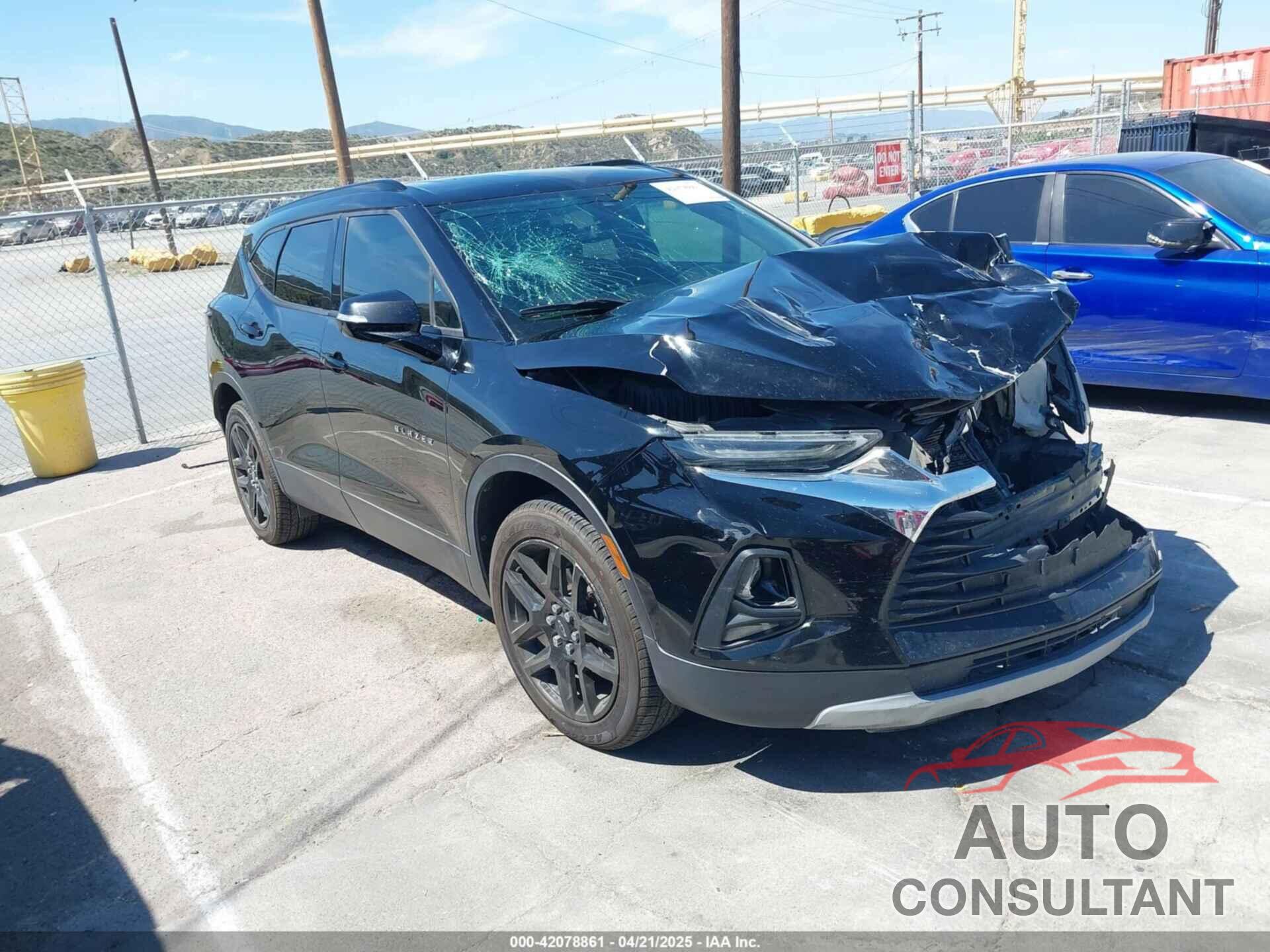 CHEVROLET BLAZER 2020 - 3GNKBDRSXLS563480