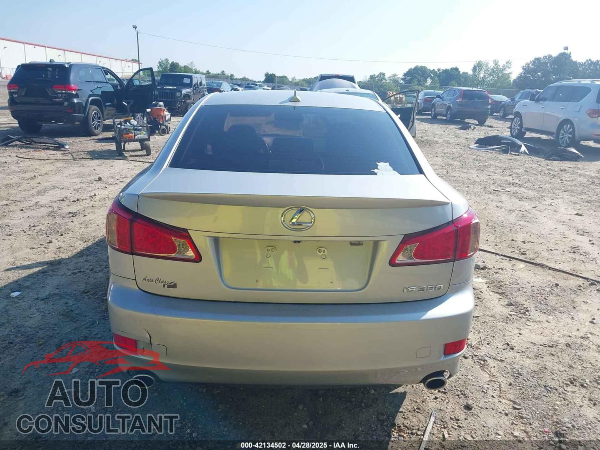 LEXUS IS 350 2012 - JTHBE5C28C5029157