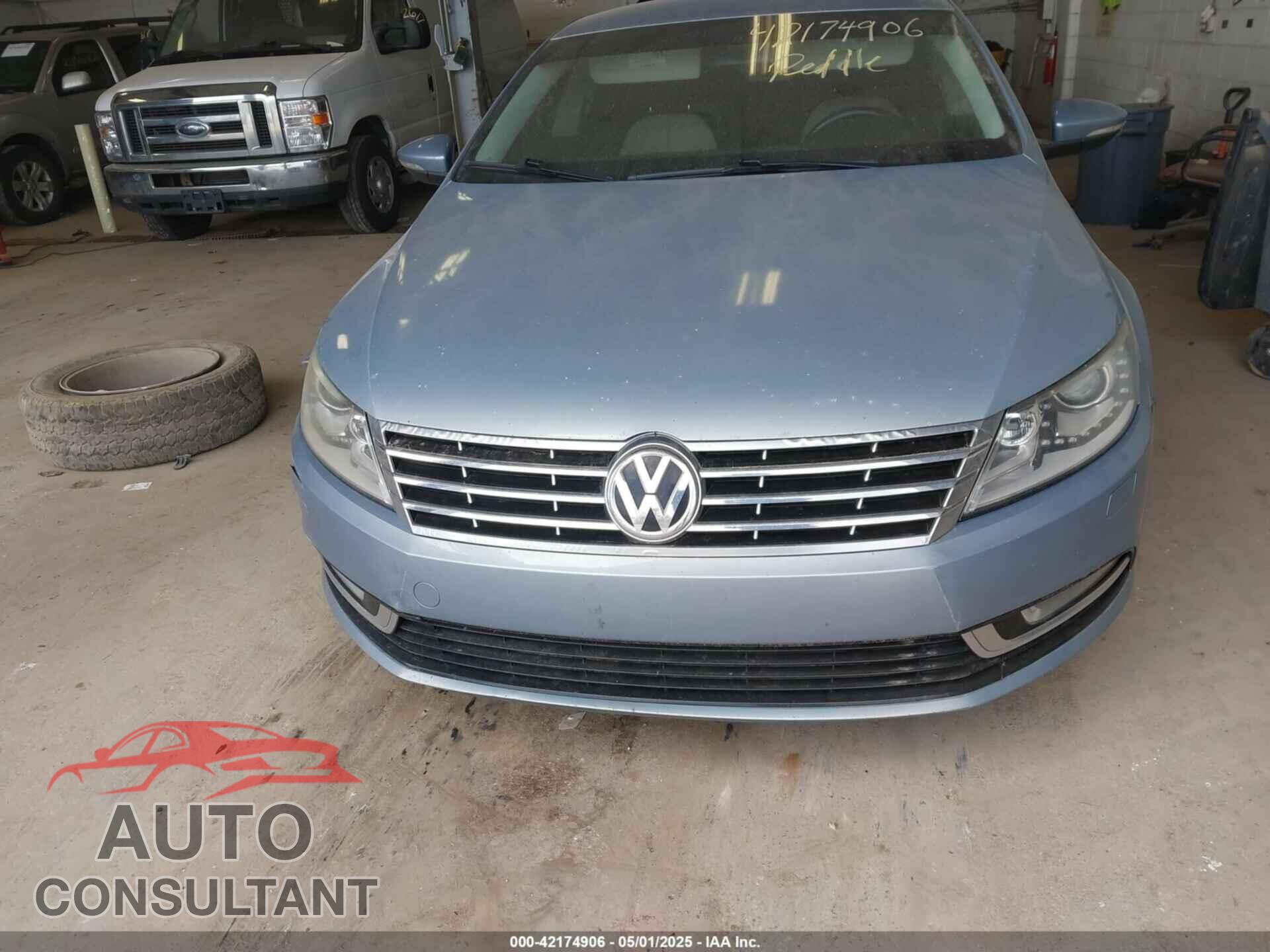 VOLKSWAGEN CC 2013 - WVWBP7AN1DE567561