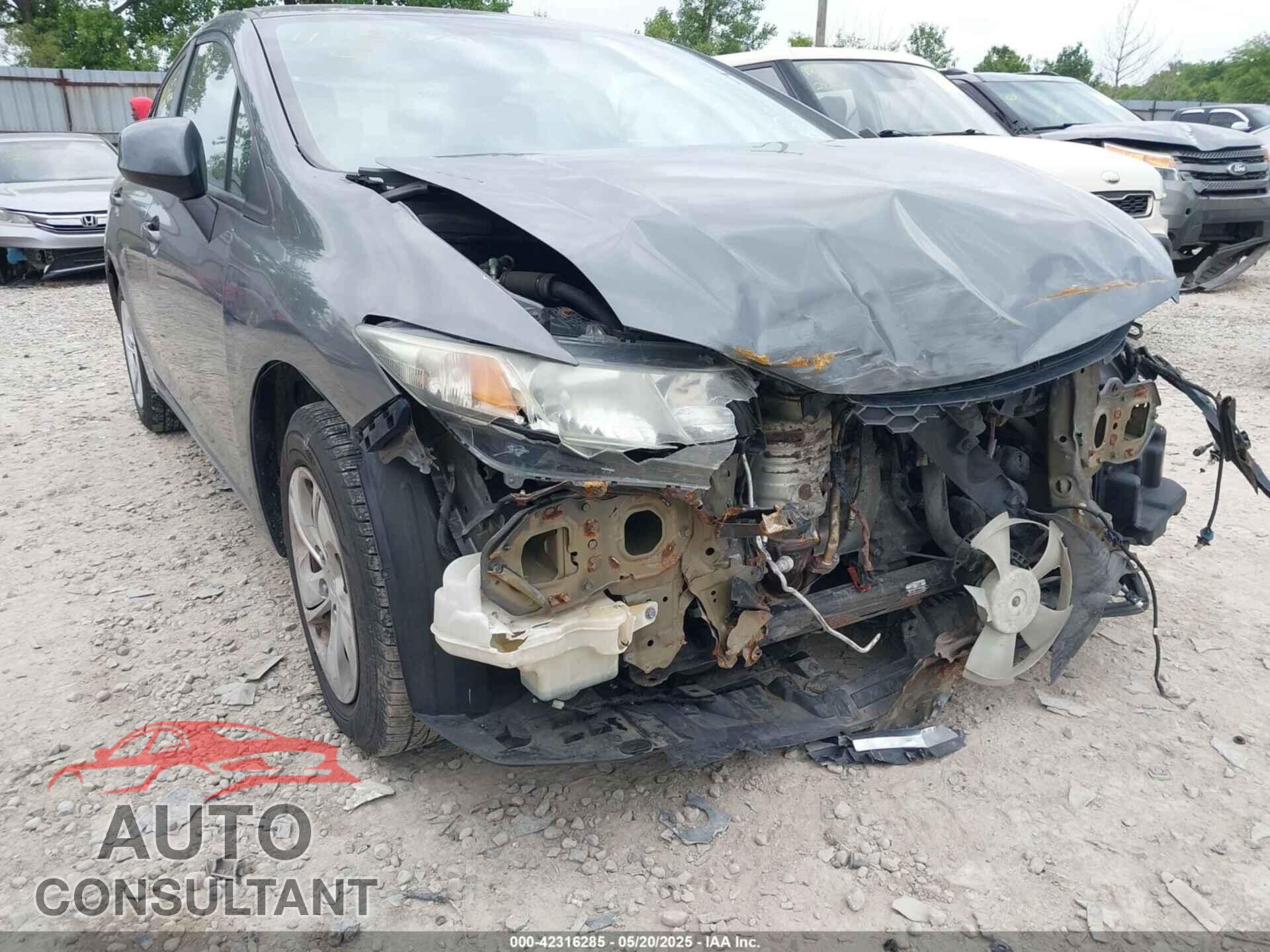 HONDA CIVIC 2013 - 19XFB2F5XDE052946