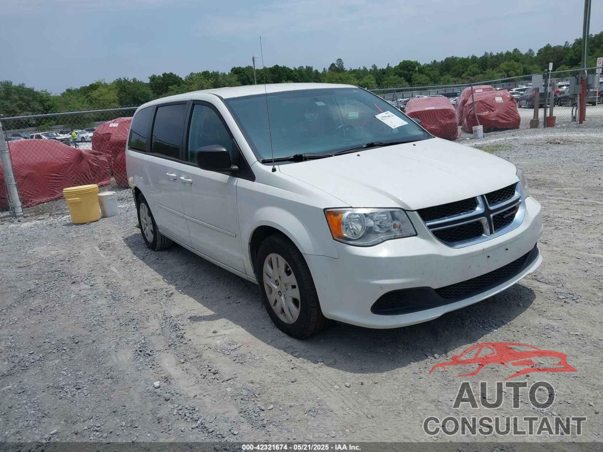 DODGE GRAND CARAVAN 2017 - 2C4RDGBGXHR568577