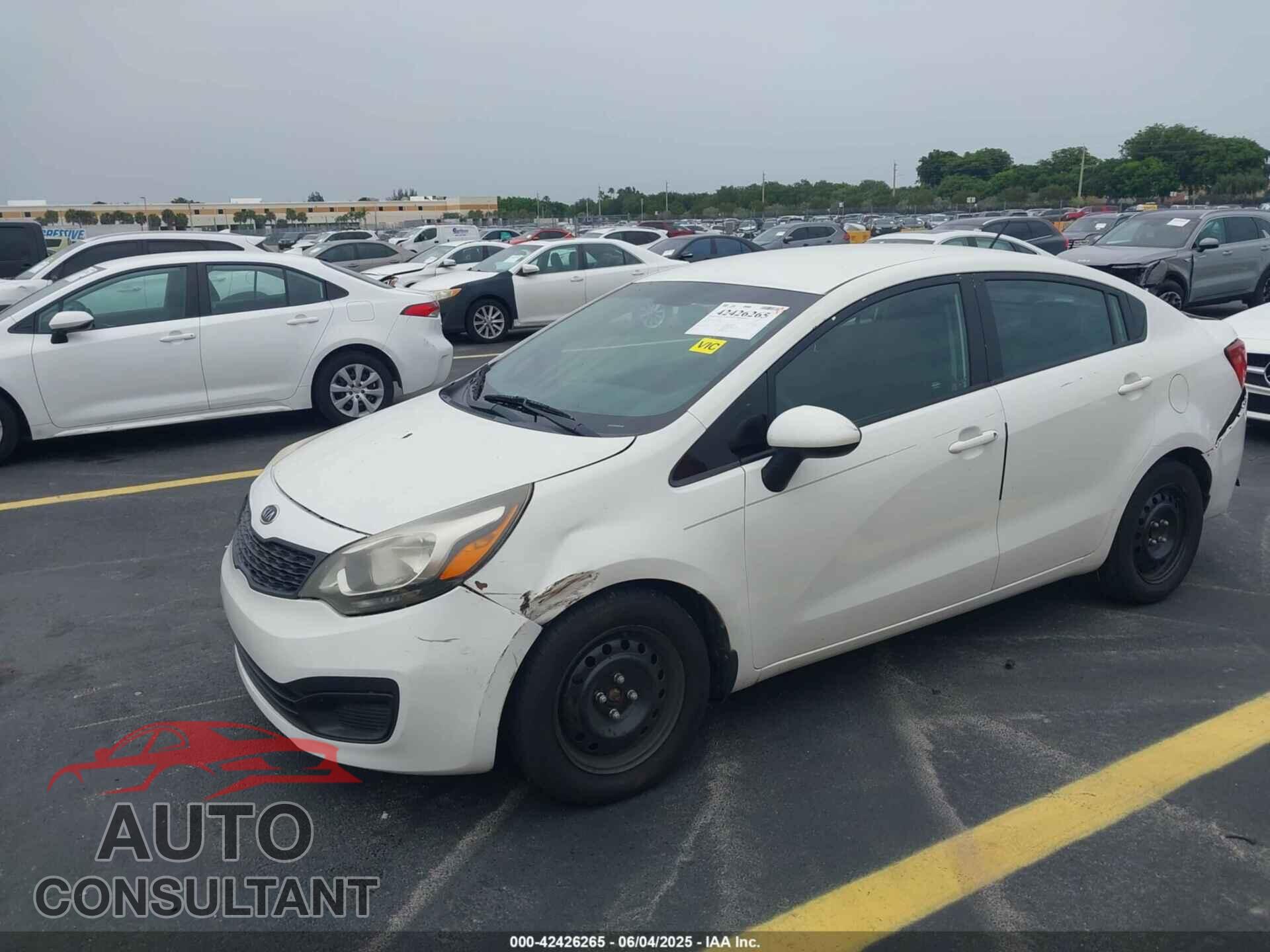 KIA RIO 2014 - KNADM4A33E6334353