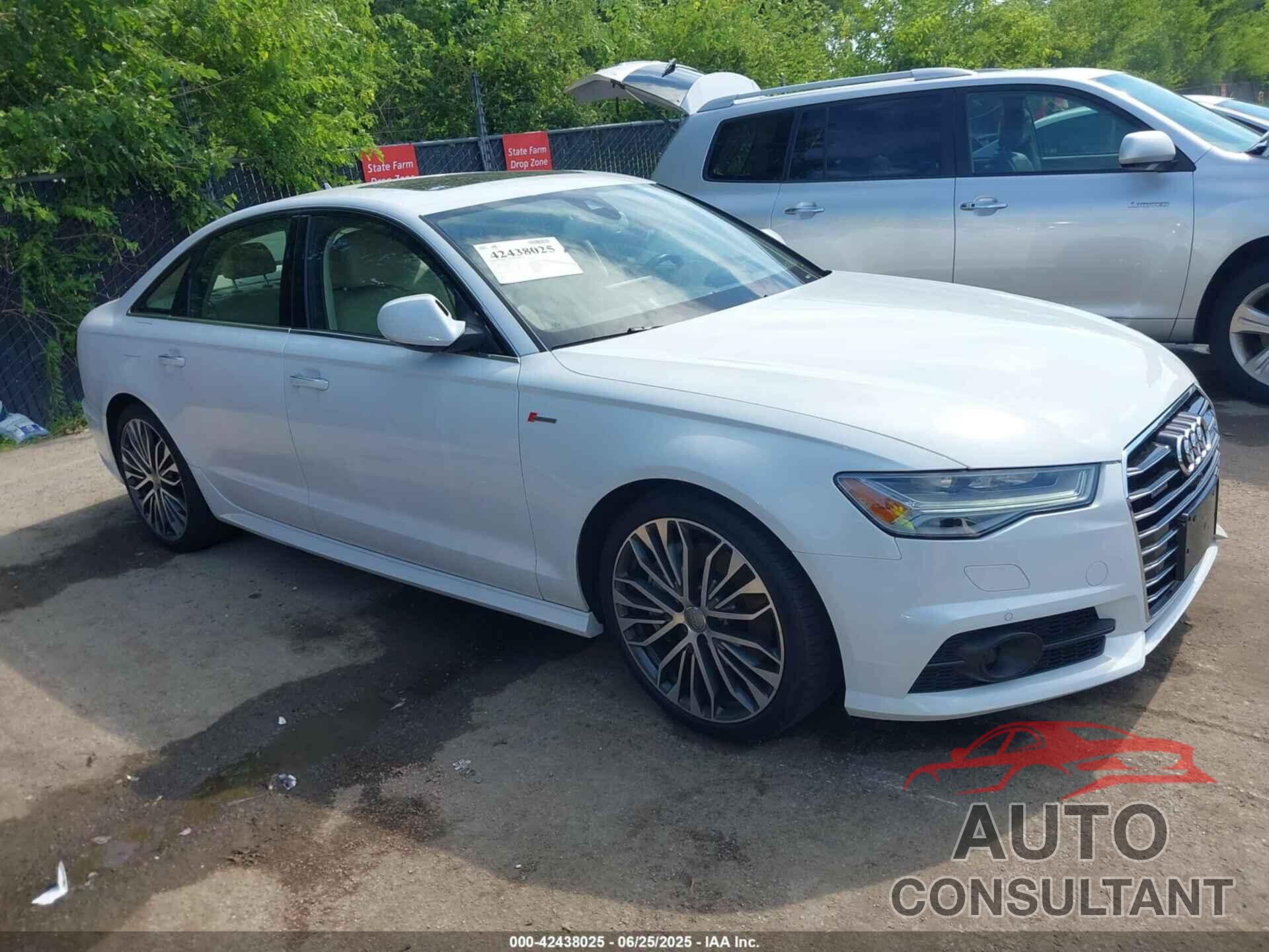 AUDI A6 2017 - WAUH2AFC2HN123427