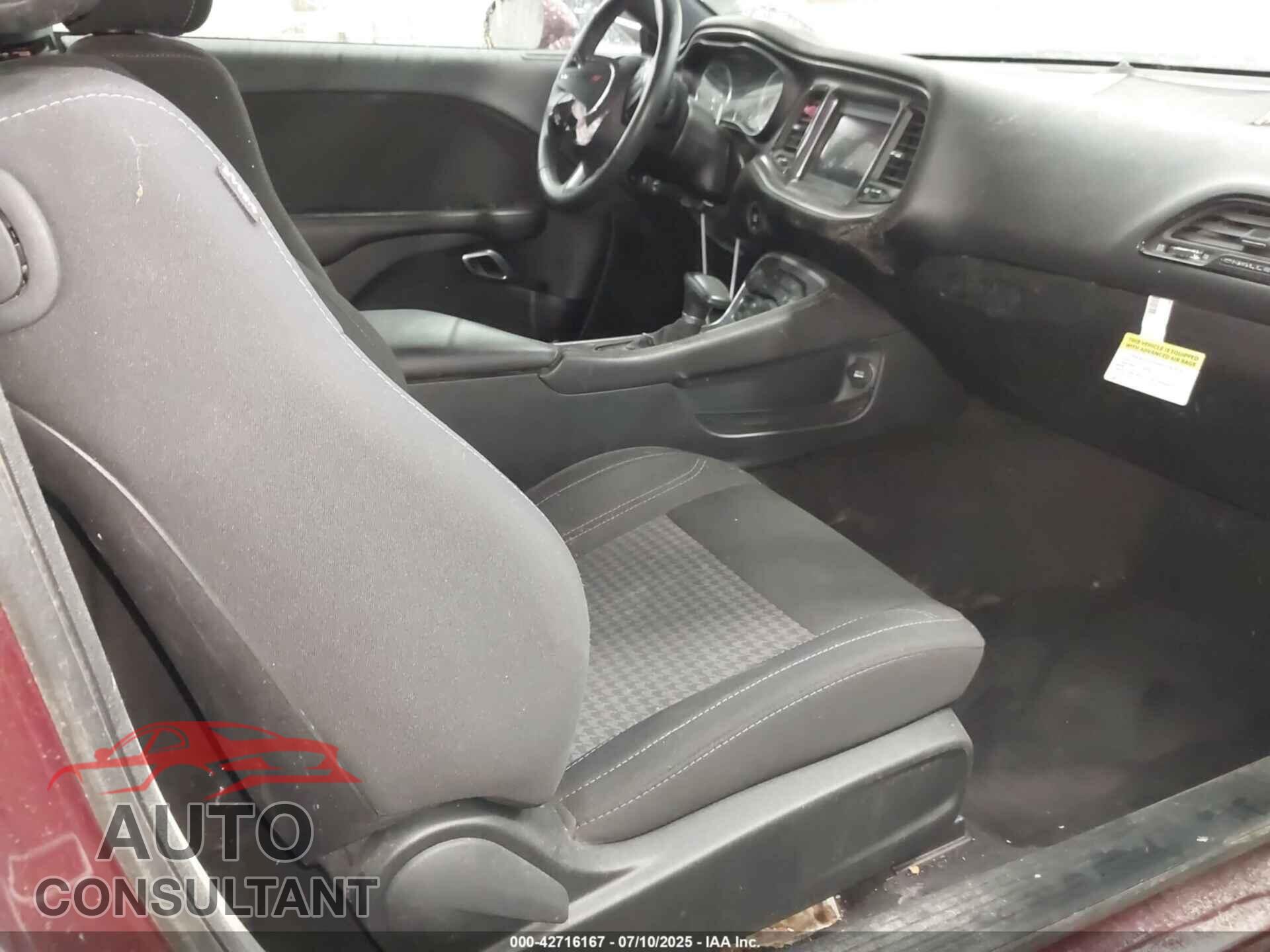 DODGE CHALLENGER 2018 - 2C3CDZAG1JH276545