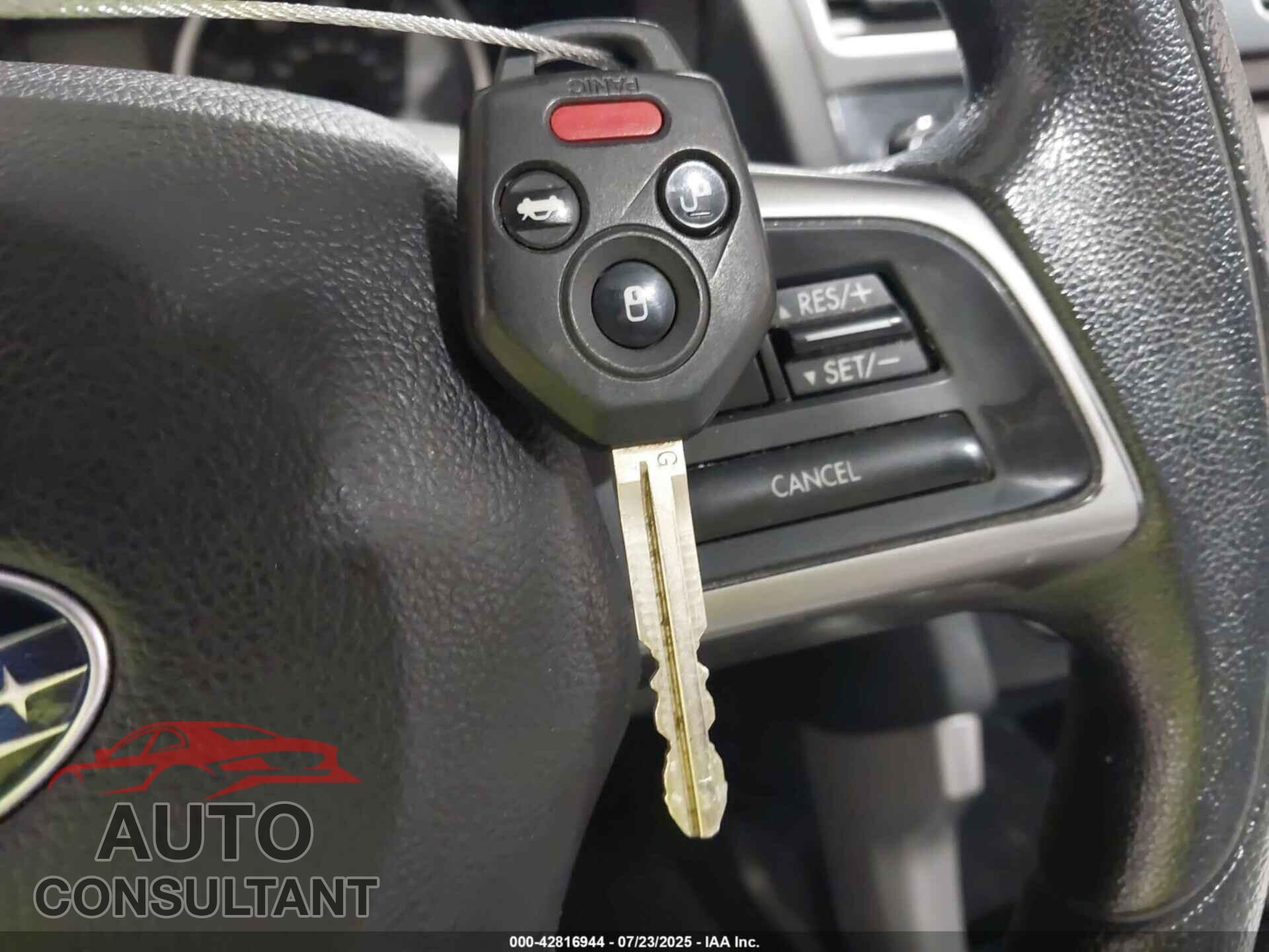 SUBARU FORESTER 2016 - JF2SJADC4GH478998