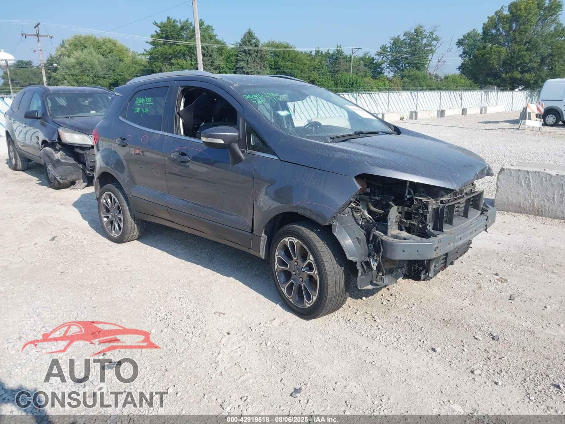 FORD ECOSPORT 2020 - MAJ6S3KL6LC359424