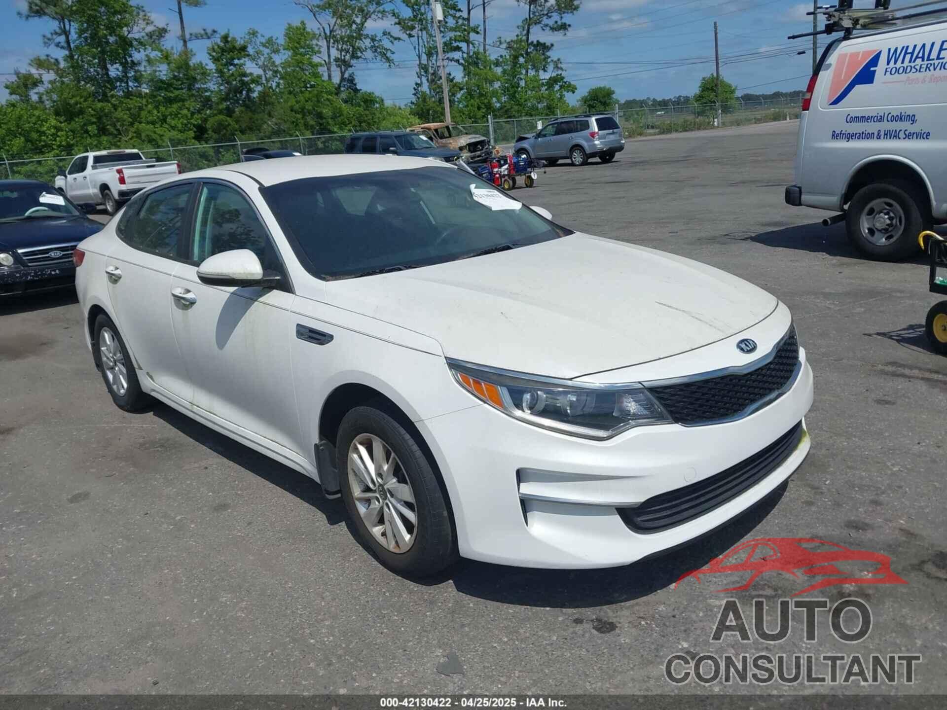 KIA OPTIMA 2016 - KNAGT4L3XG5095972