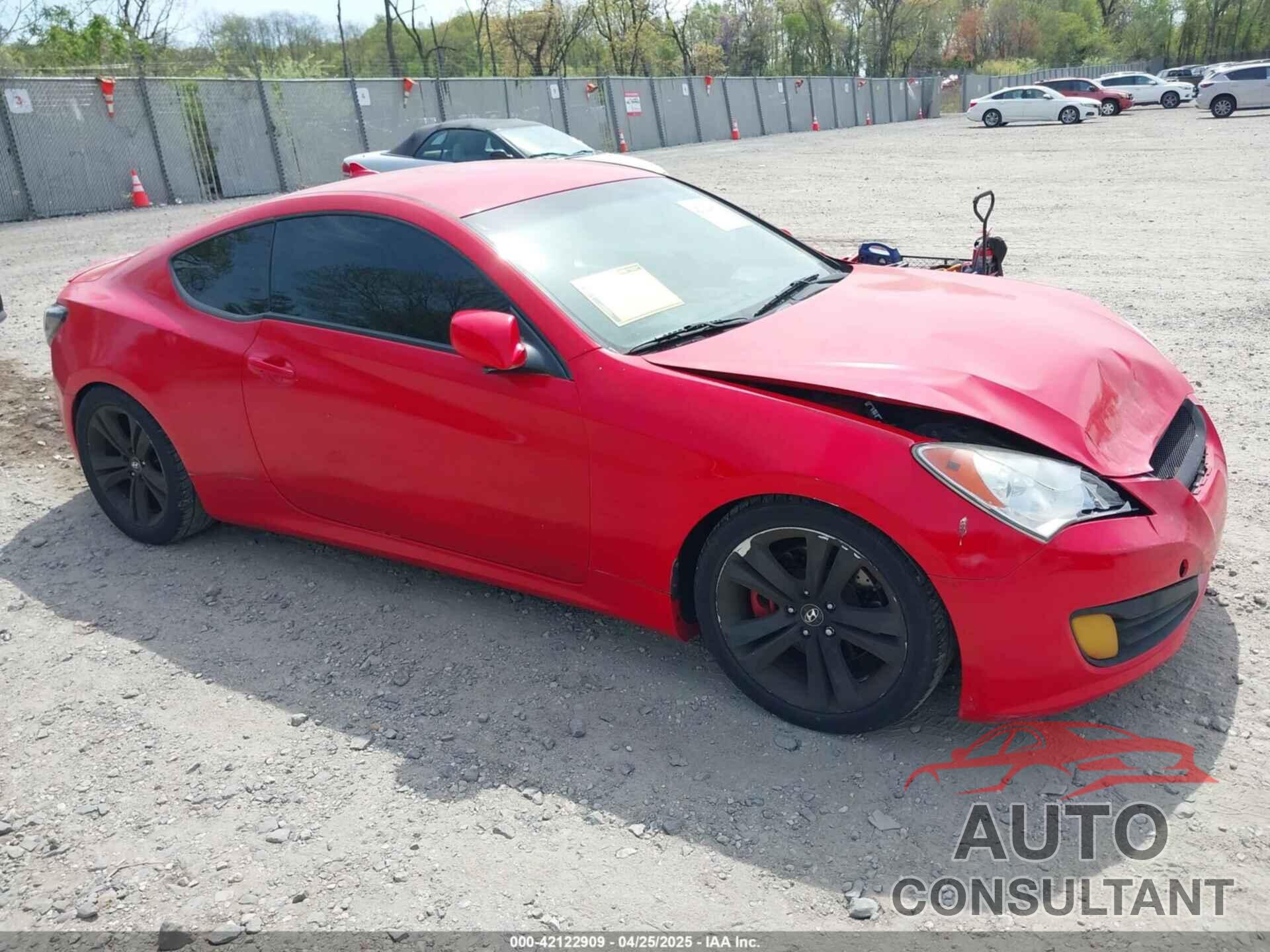 HYUNDAI GENESIS 2012 - KMHHT6KD5CU071006