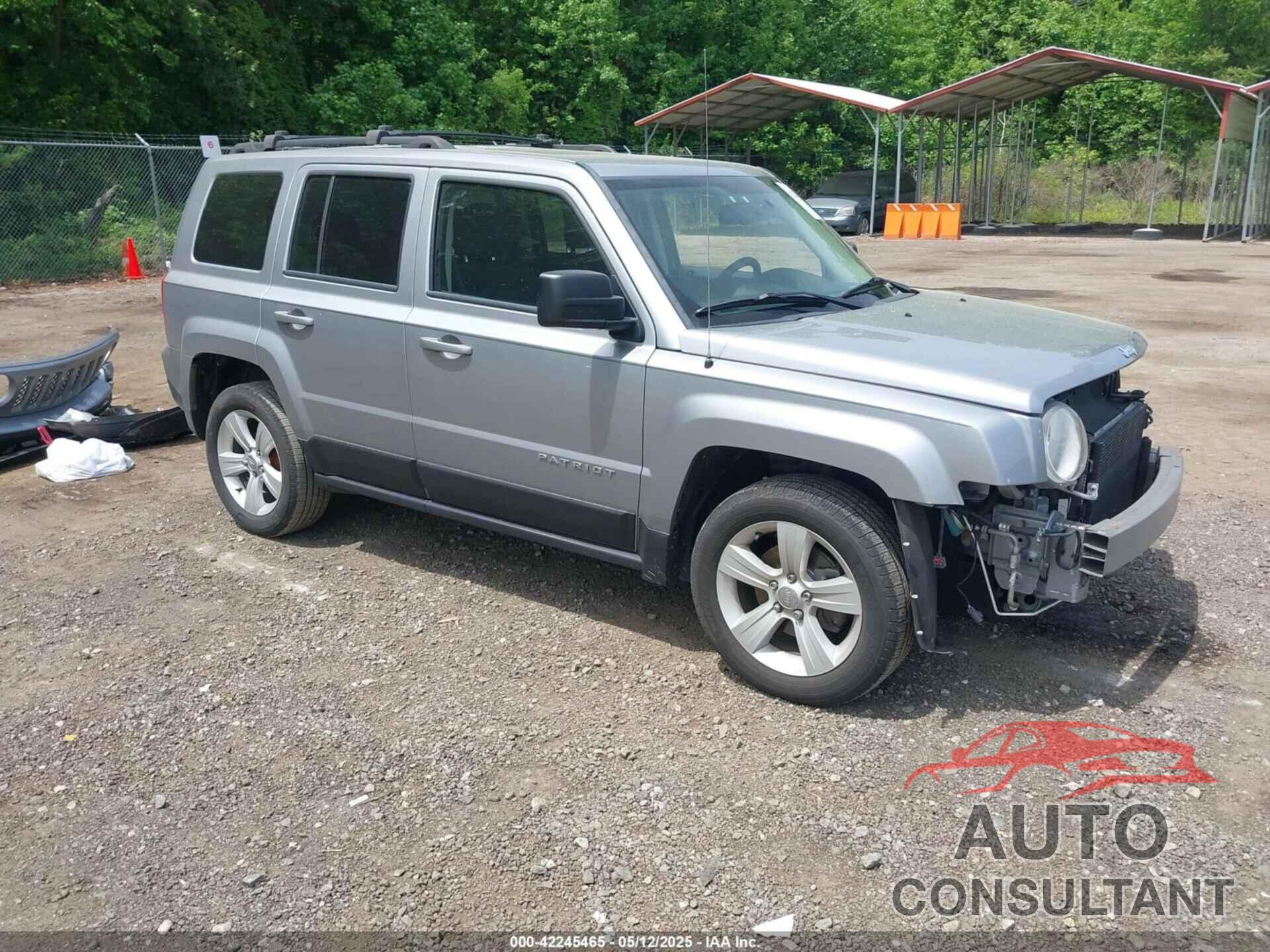 JEEP PATRIOT 2017 - 1C4NJPFB4HD187459