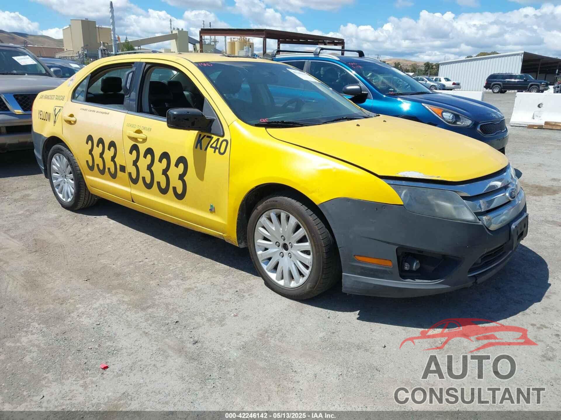 FORD FUSION HYBRID 2012 - 3FADP0L31CR284736