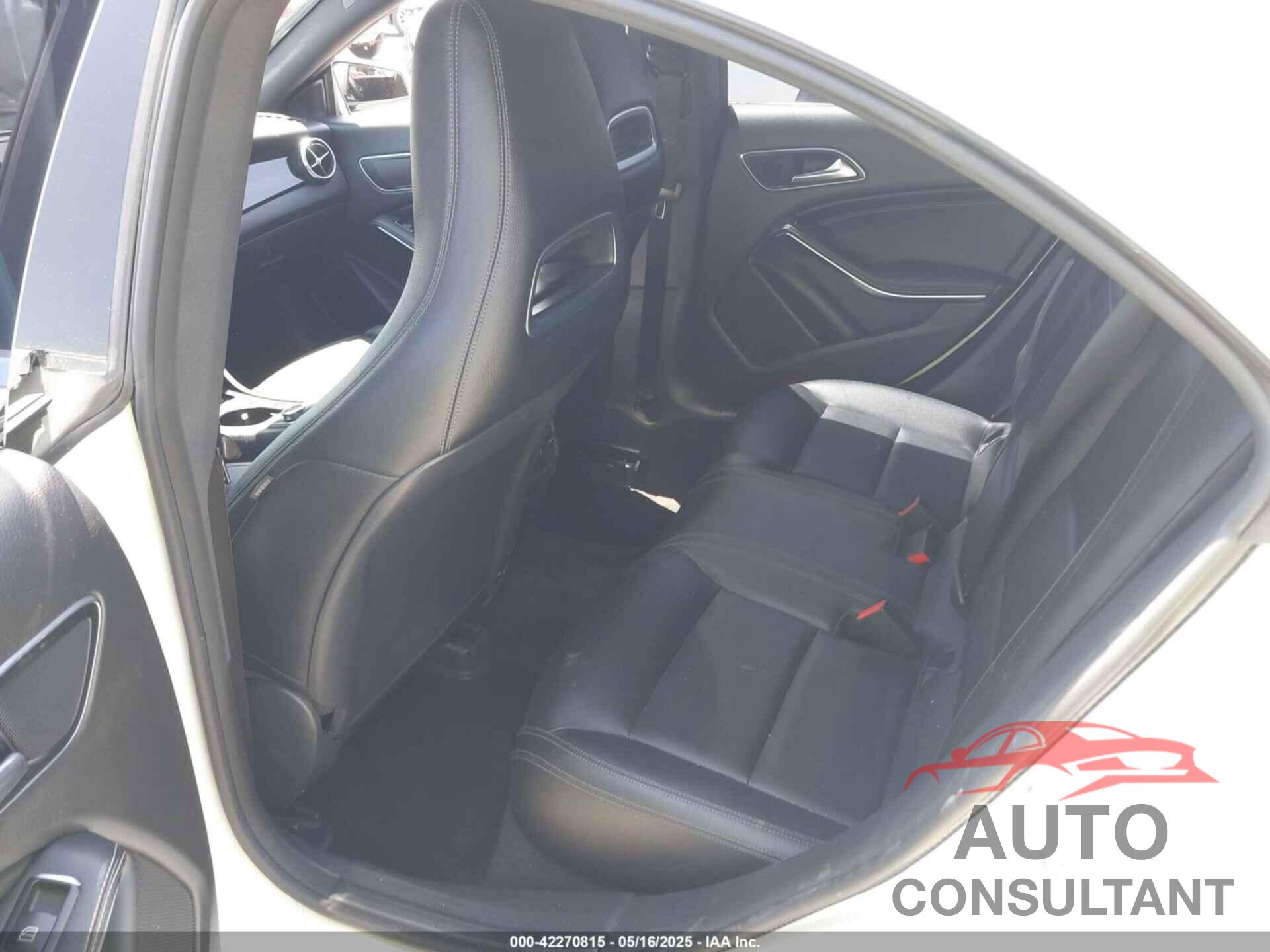 MERCEDES-BENZ CLA 250 2016 - WDDSJ4EB2GN333956