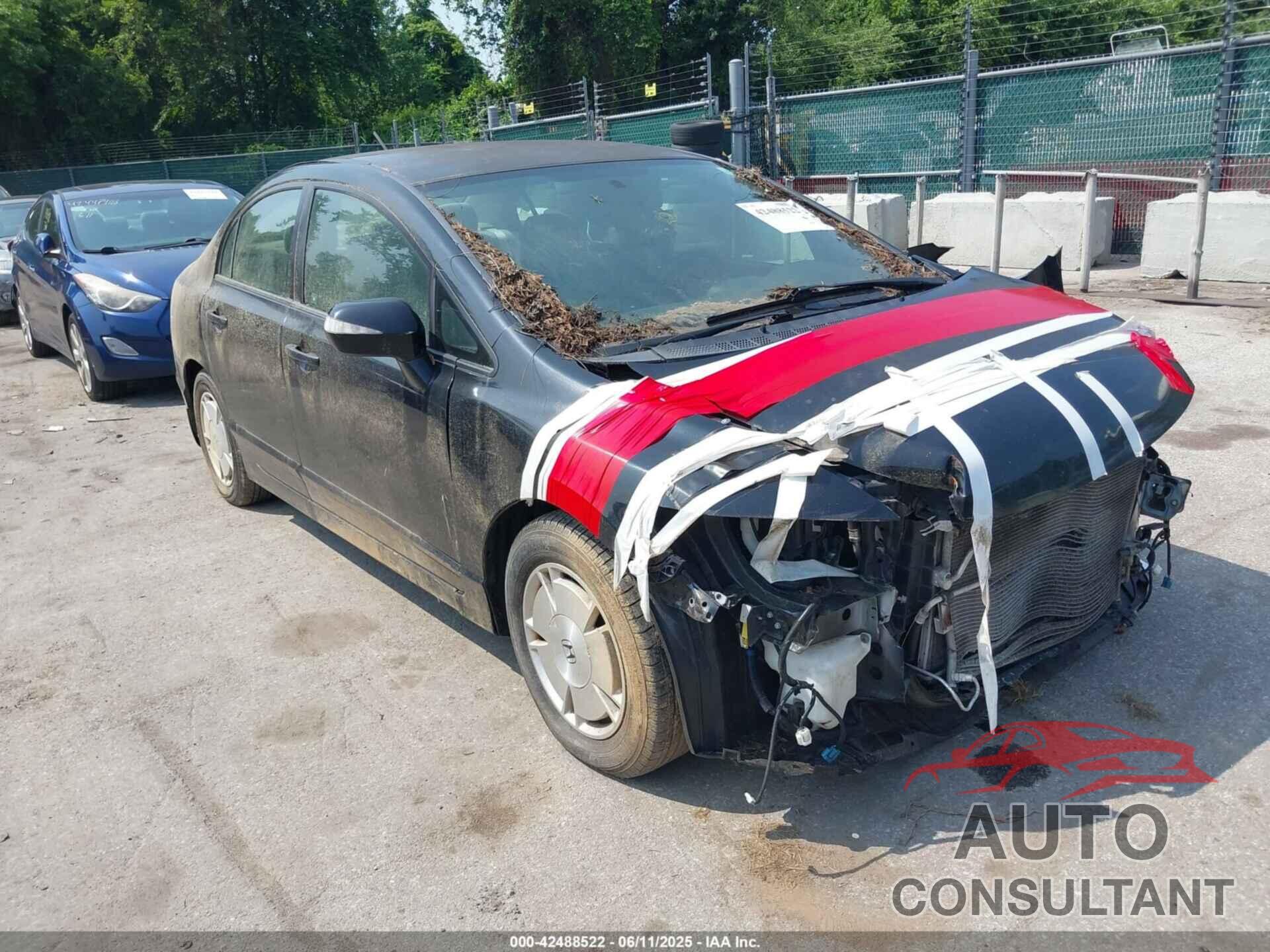 HONDA CIVIC HYBRID 2009 - JHMFA36249S016638