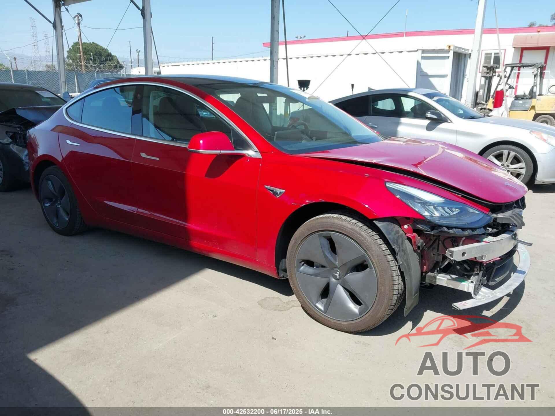 TESLA MODEL 3 2018 - 5YJ3E1EA7JF022134