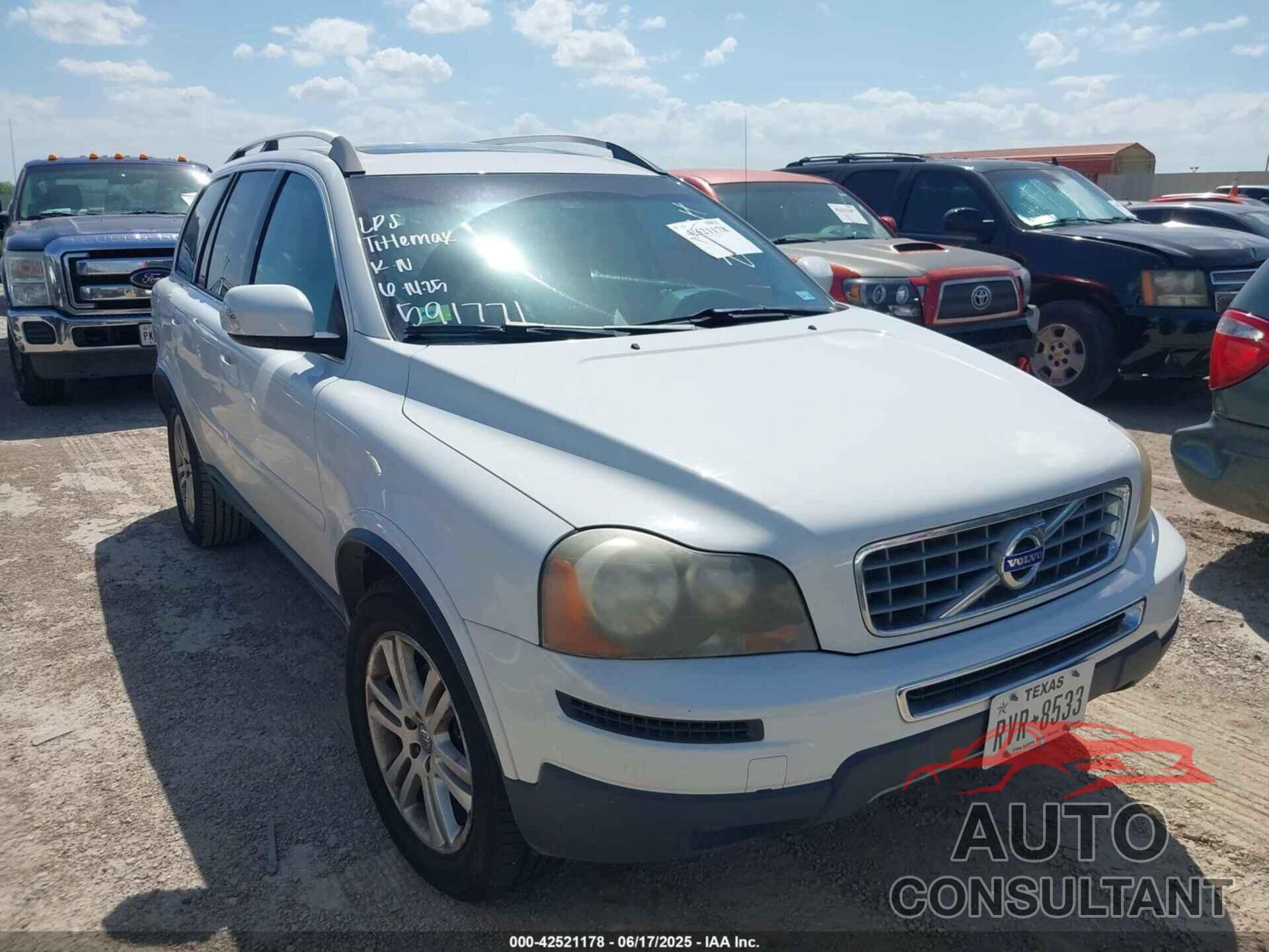 VOLVO XC90 2011 - YV4952CY0B1591771