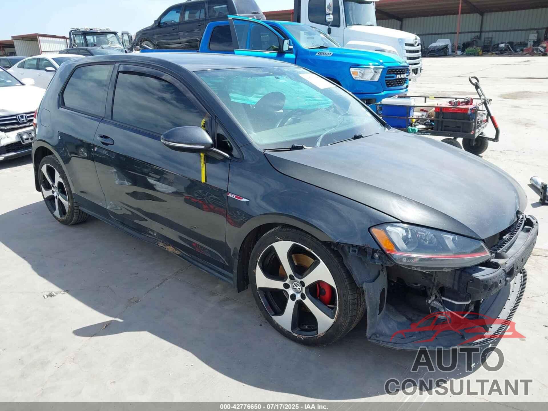 VOLKSWAGEN GOLF GTI 2016 - 3VWYT7AU1GM027703