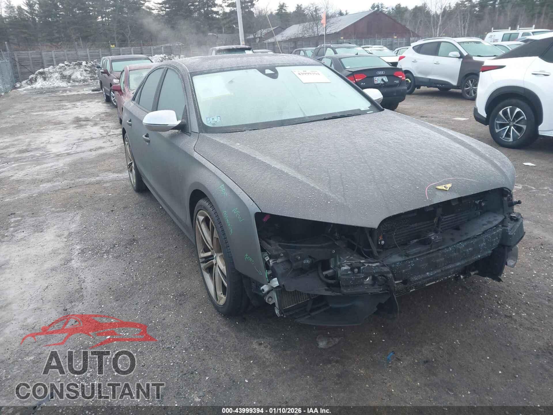 AUDI S8 2013 - WAUD2AFD3DN010491