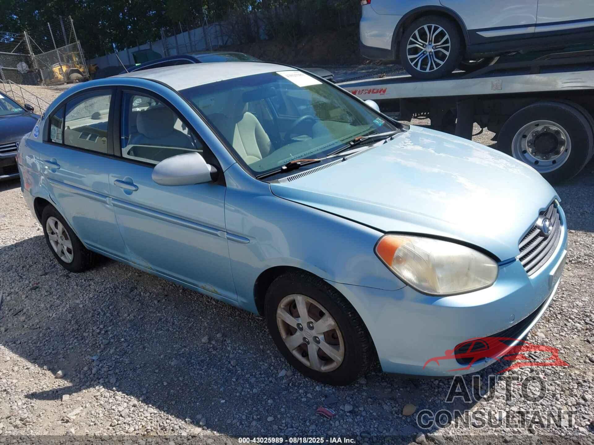 HYUNDAI ACCENT 2009 - KMHCN46C69U347003