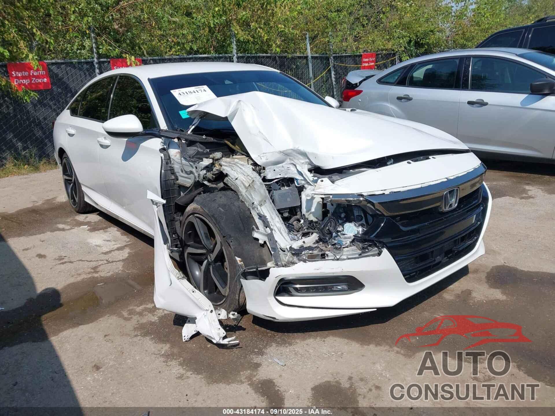 HONDA ACCORD 2018 - 1HGCV1F34JA259738
