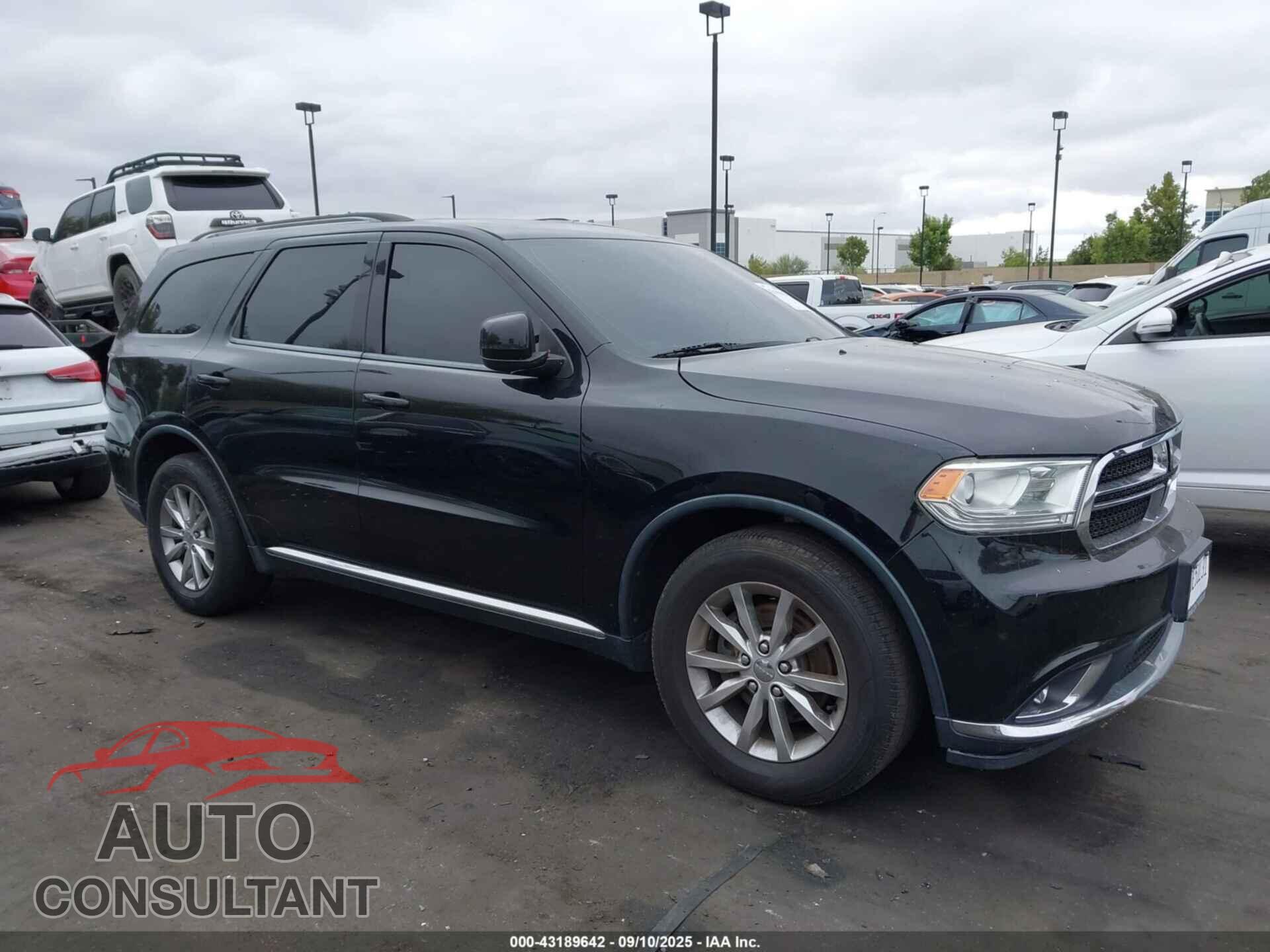 DODGE DURANGO 2017 - 1C4RDHAG4HC709191